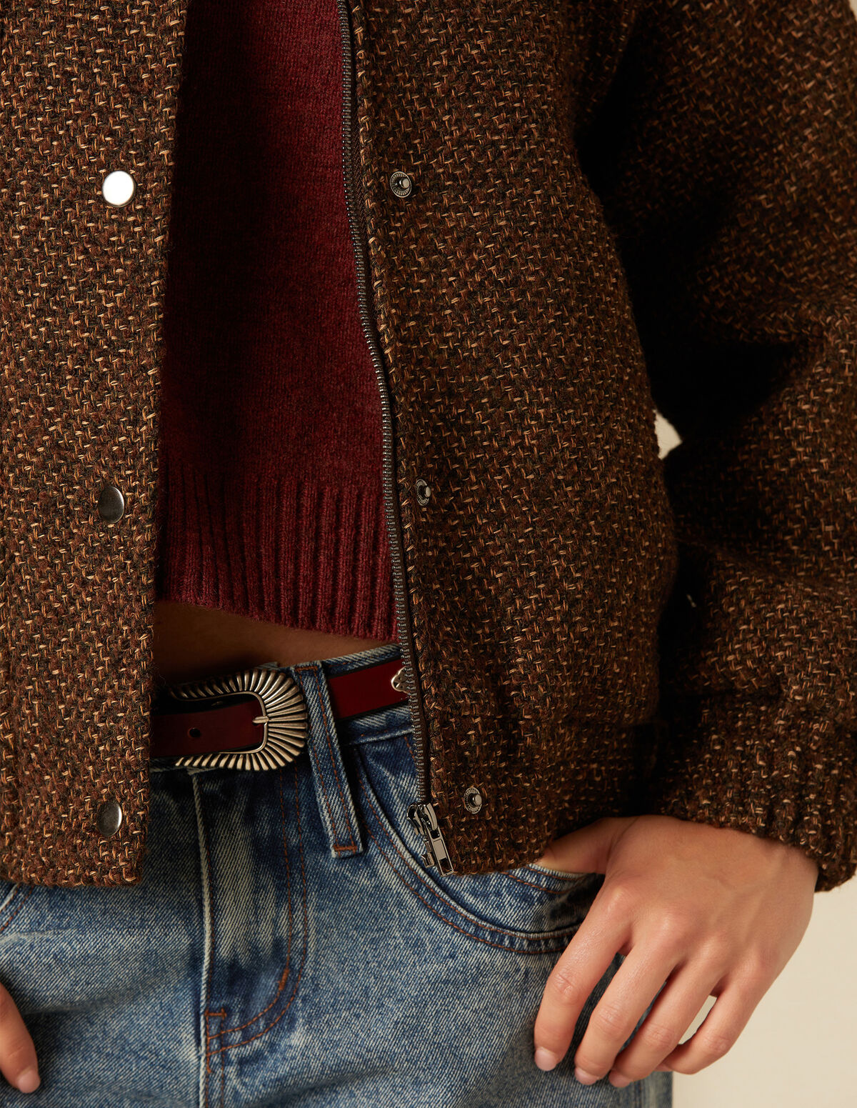 TWEED BOMBER
