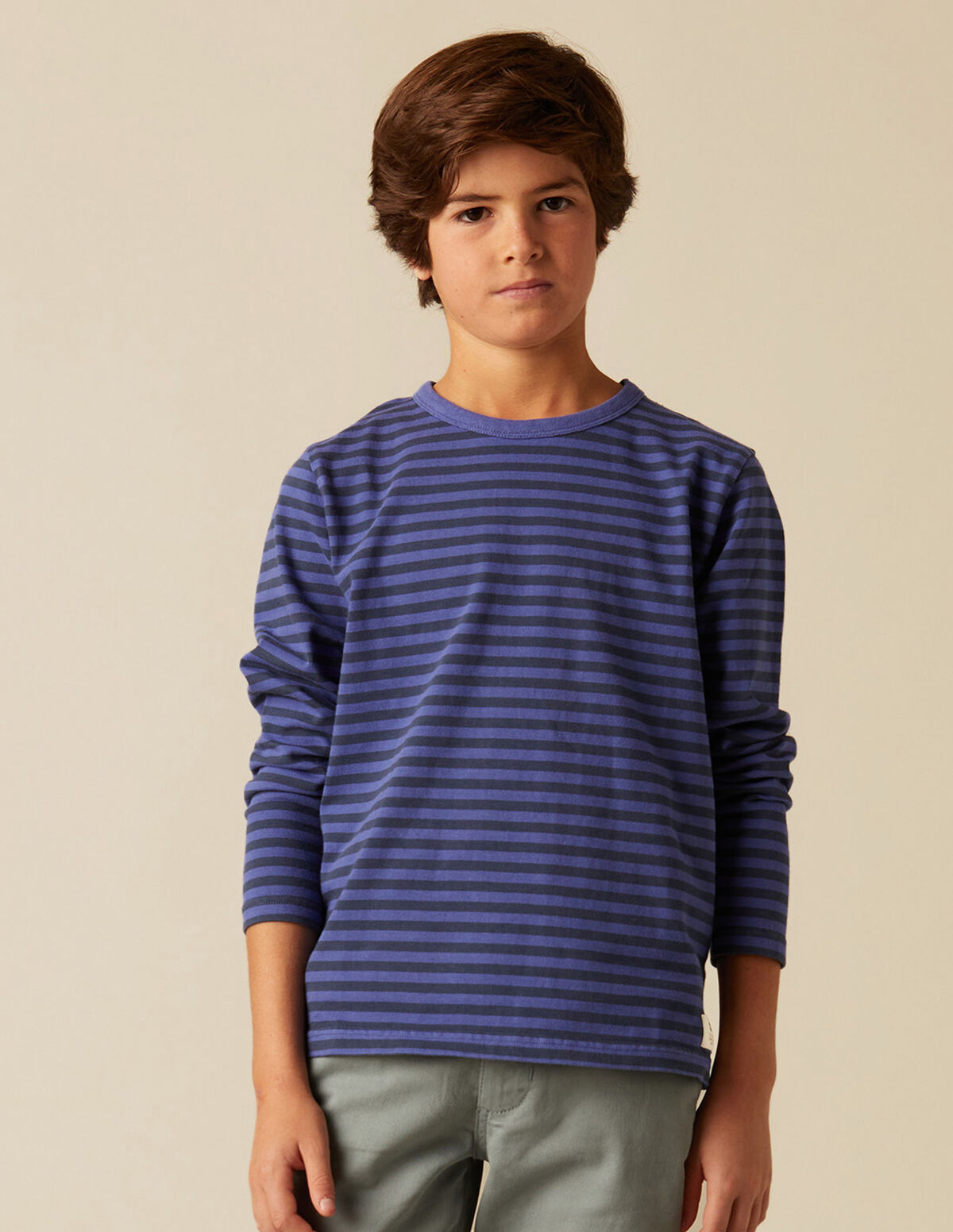 T-SHIRT RISCAS AZUL