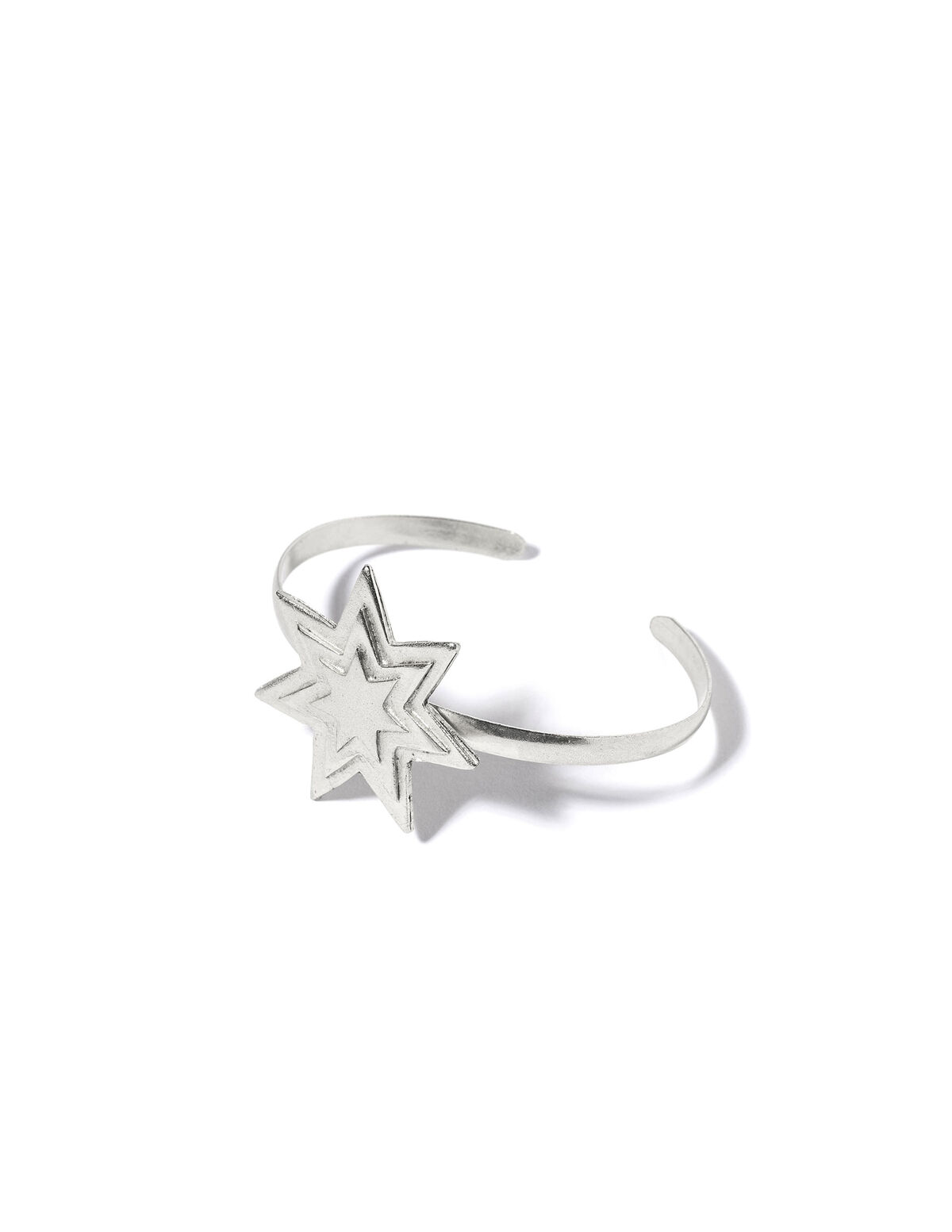 Silver volume star bracelet - View all - Nícoli