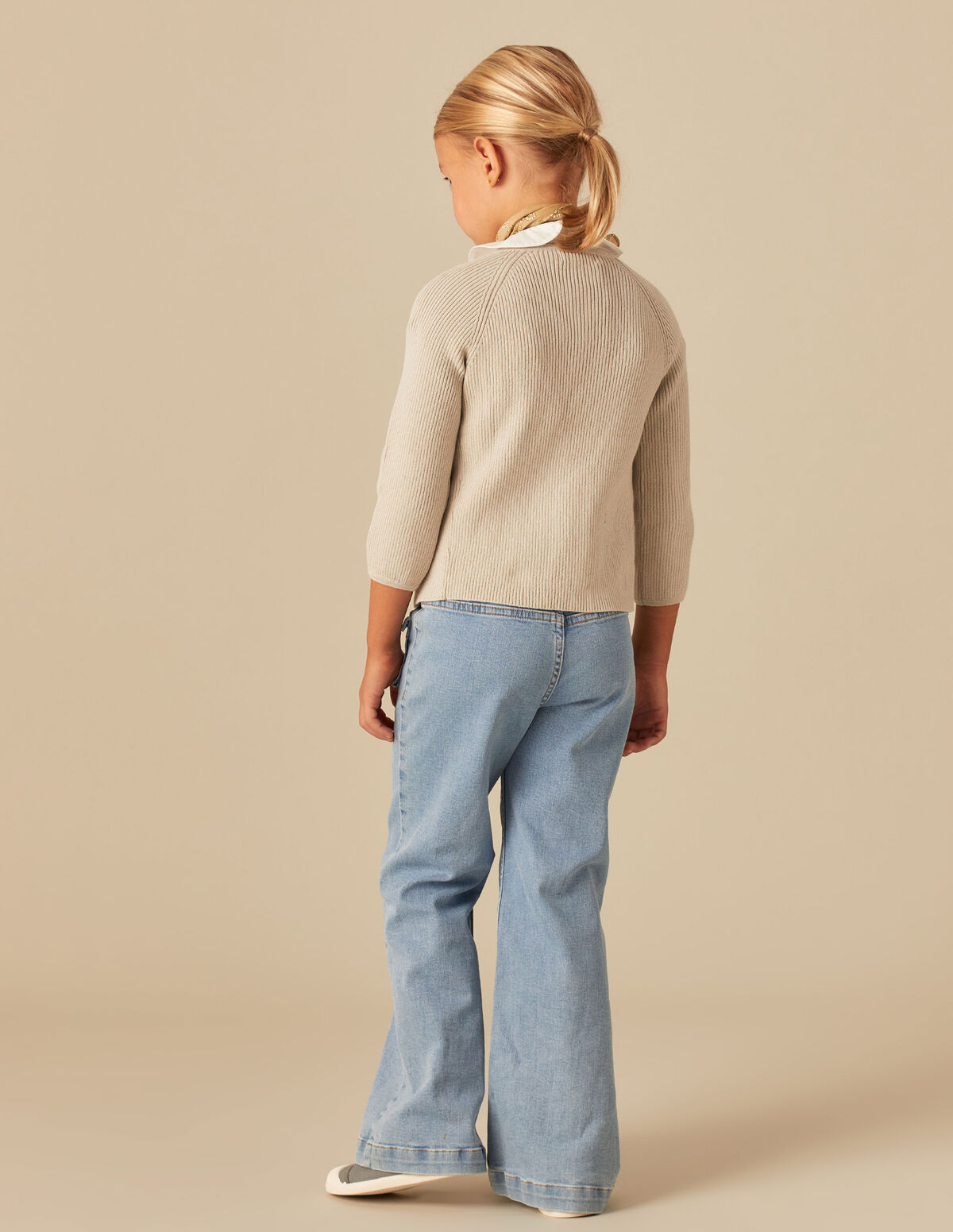 VESTE CÔTELÉE BLEUE