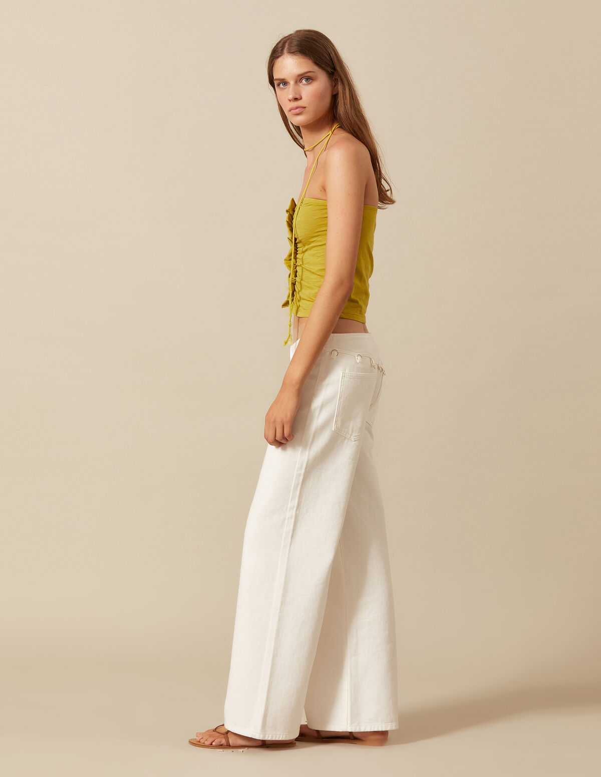 PANTALÓN NN CANESÚ BLANCO