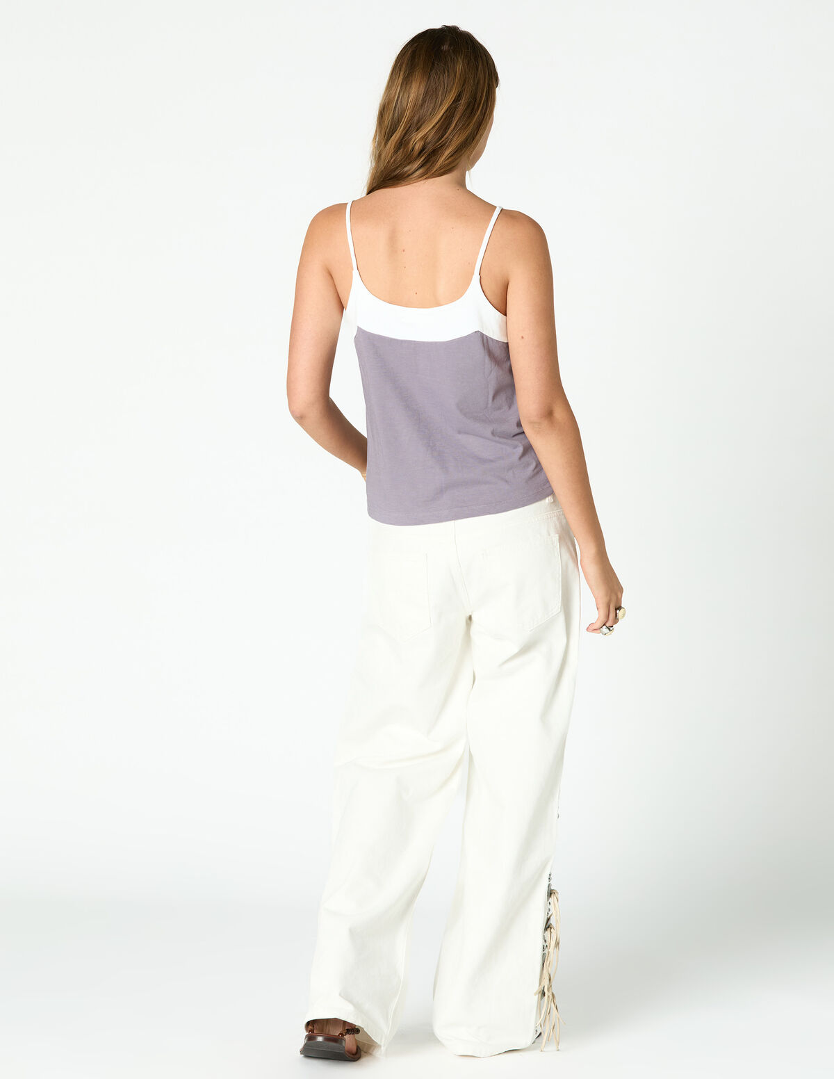 IRON GREY COLORBLOCK T-SHIRT