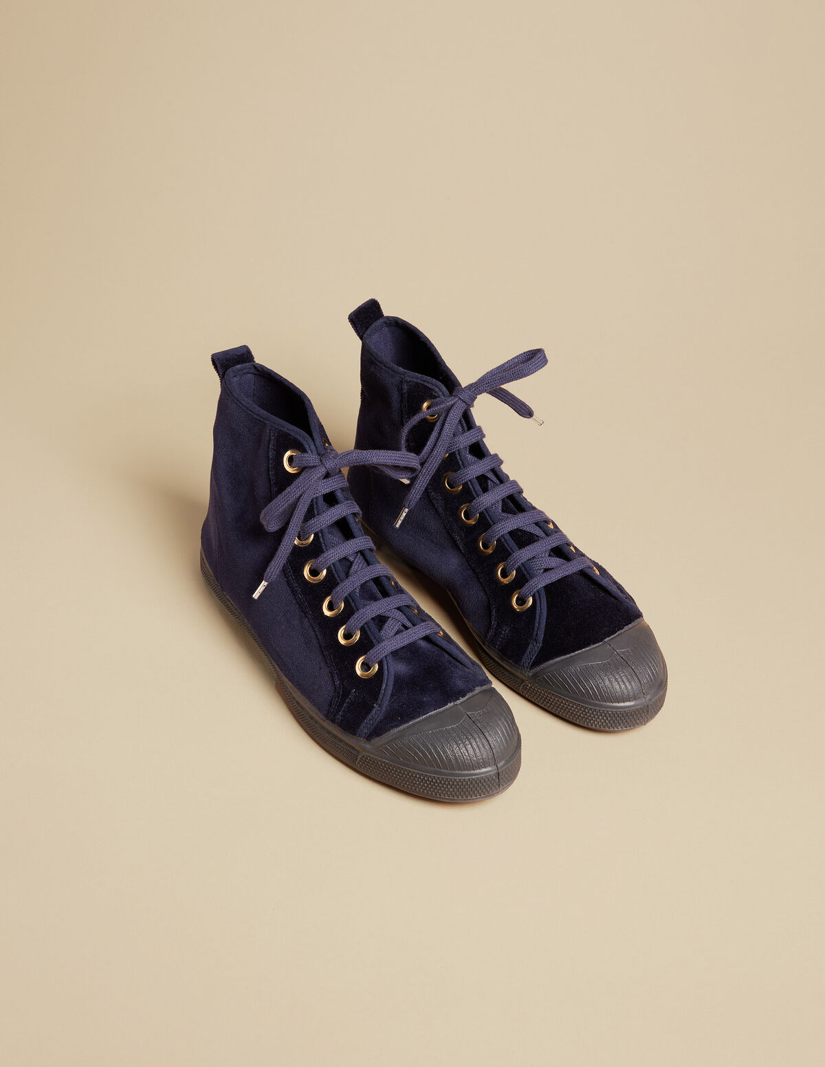 BENSIMON TERCIOPELO MARRÓN