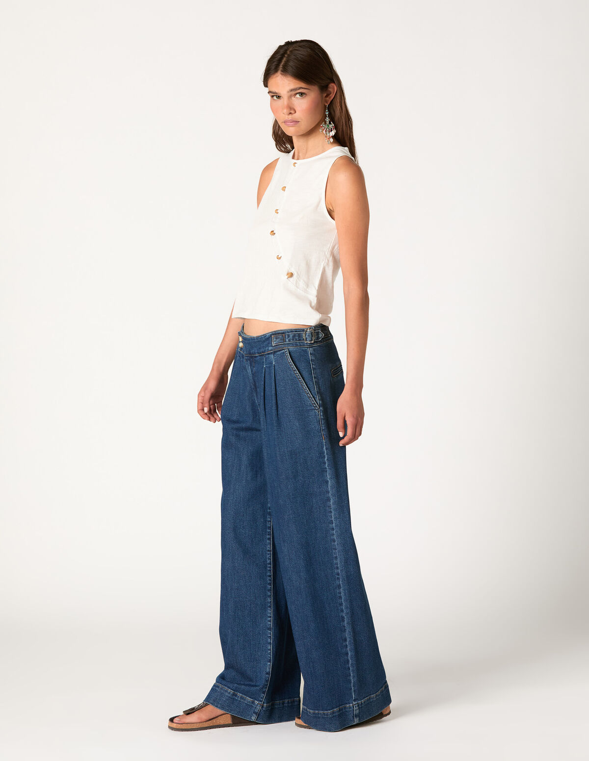 JEANS FIVELAS CRU