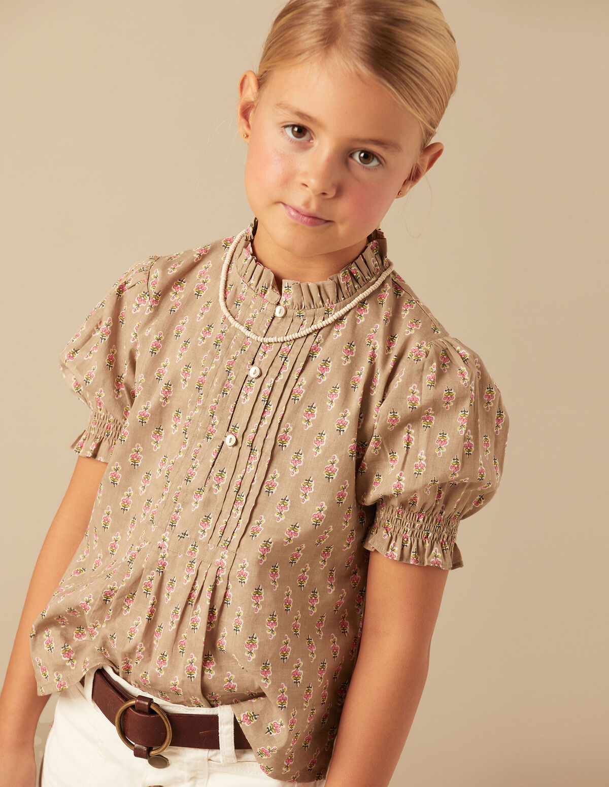 CAMISA 'BABY FLOWER' ARENA