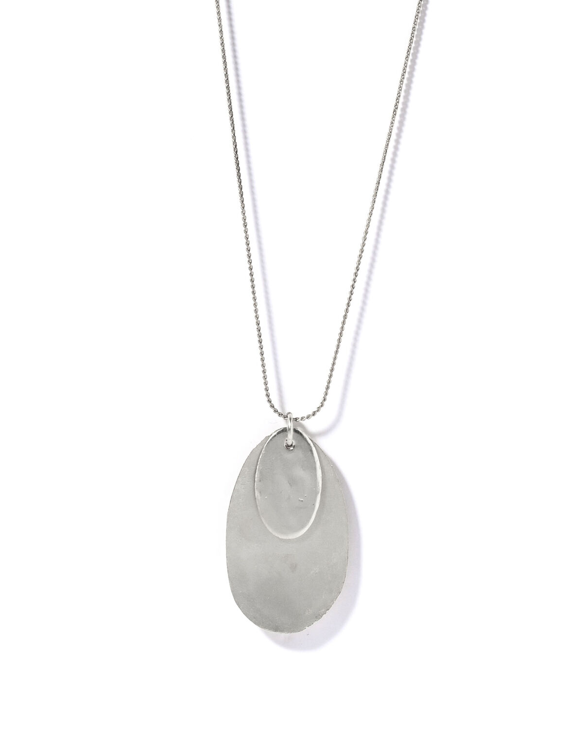 Silver oval scales necklace - Jewelry - Nícoli