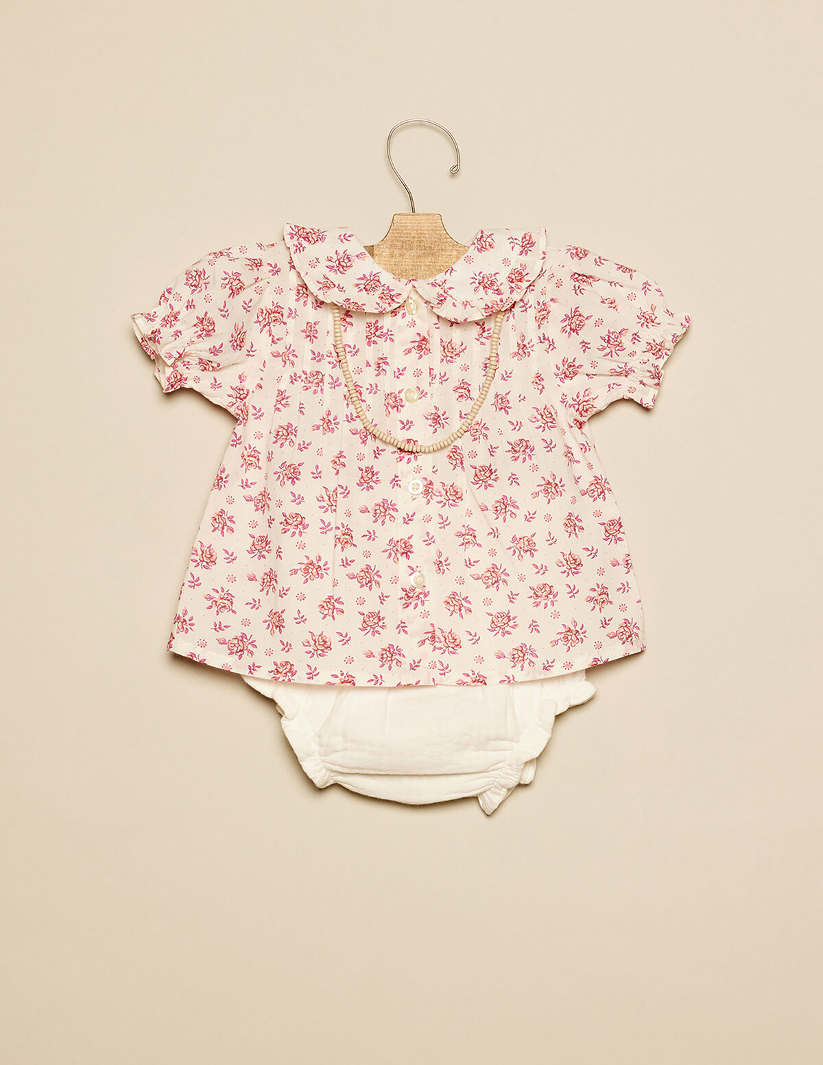CAMISA JARETAS FLORES AZUL