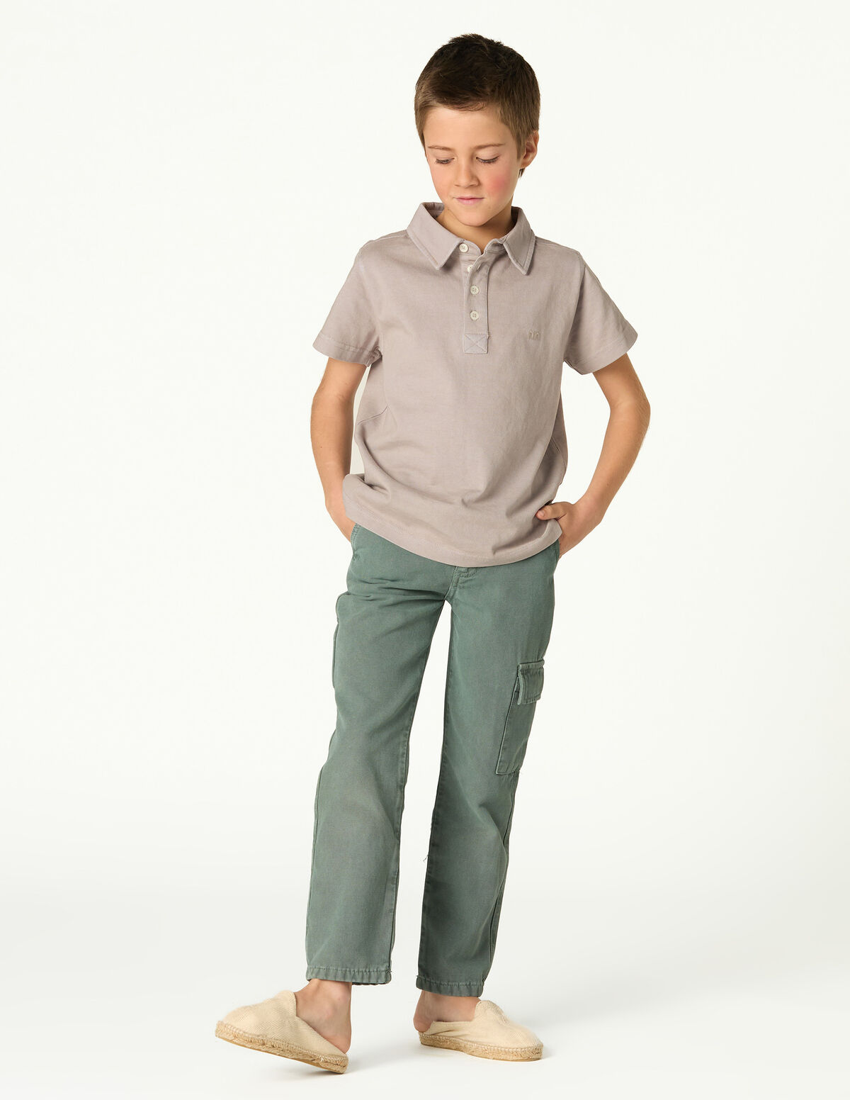 HUNTING GREEN CARGO TROUSERS