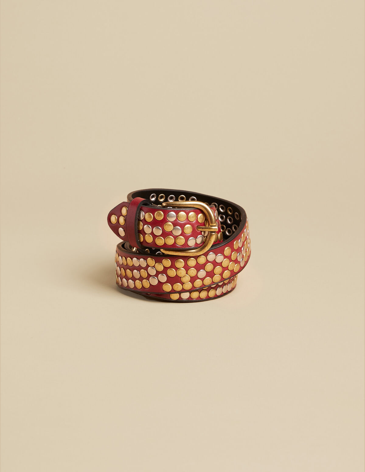 MAROON MIX BELT