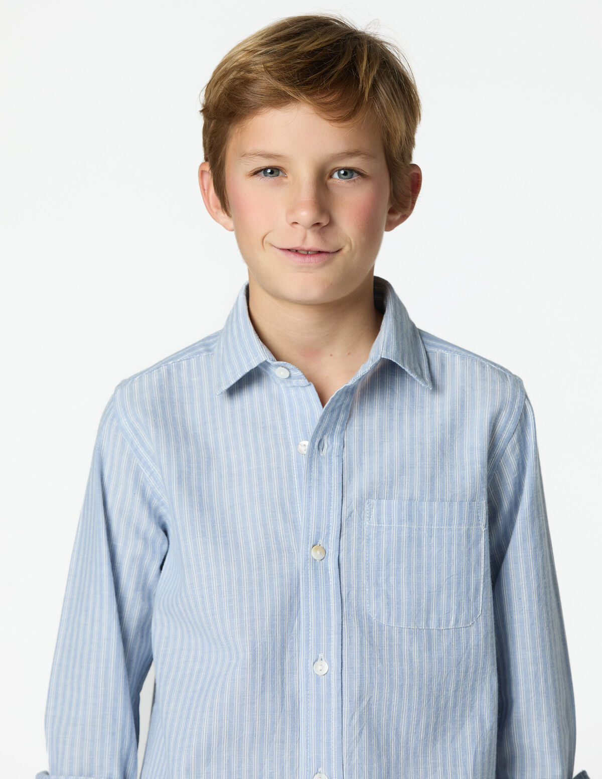 ANILINE BLUE STRIPED SHIRT