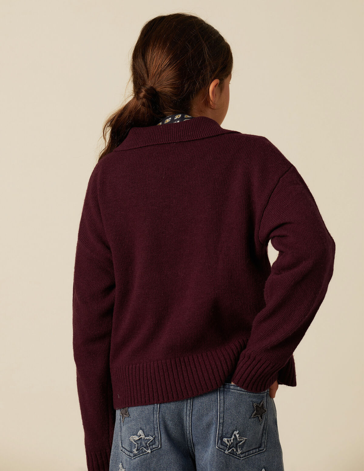 JERSEY PUNTO LAZO MARRÓN