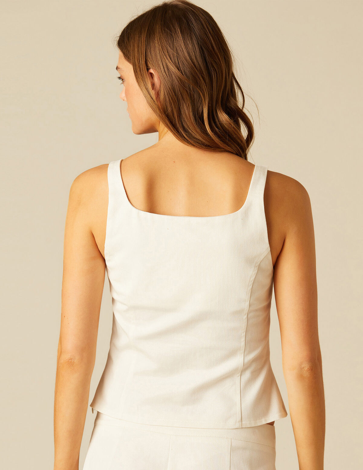 TOP HEBILLA BLANCO