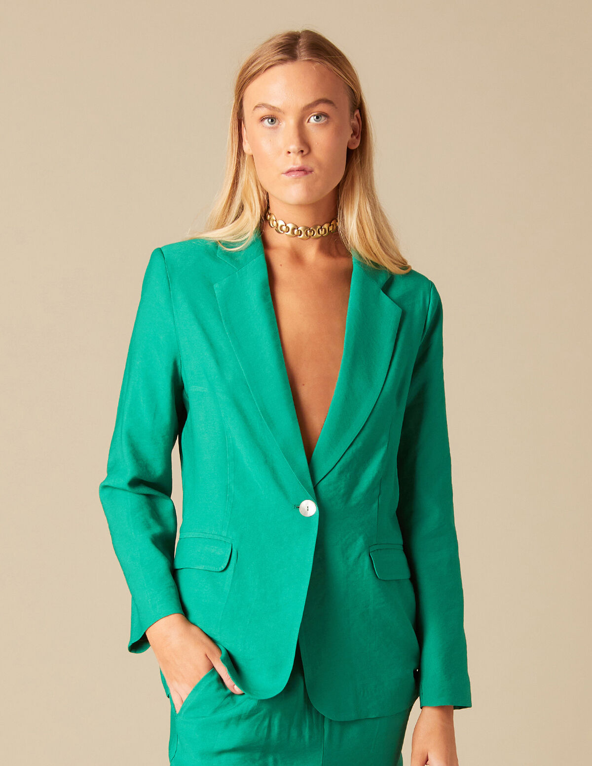 BLAZER JAUNE