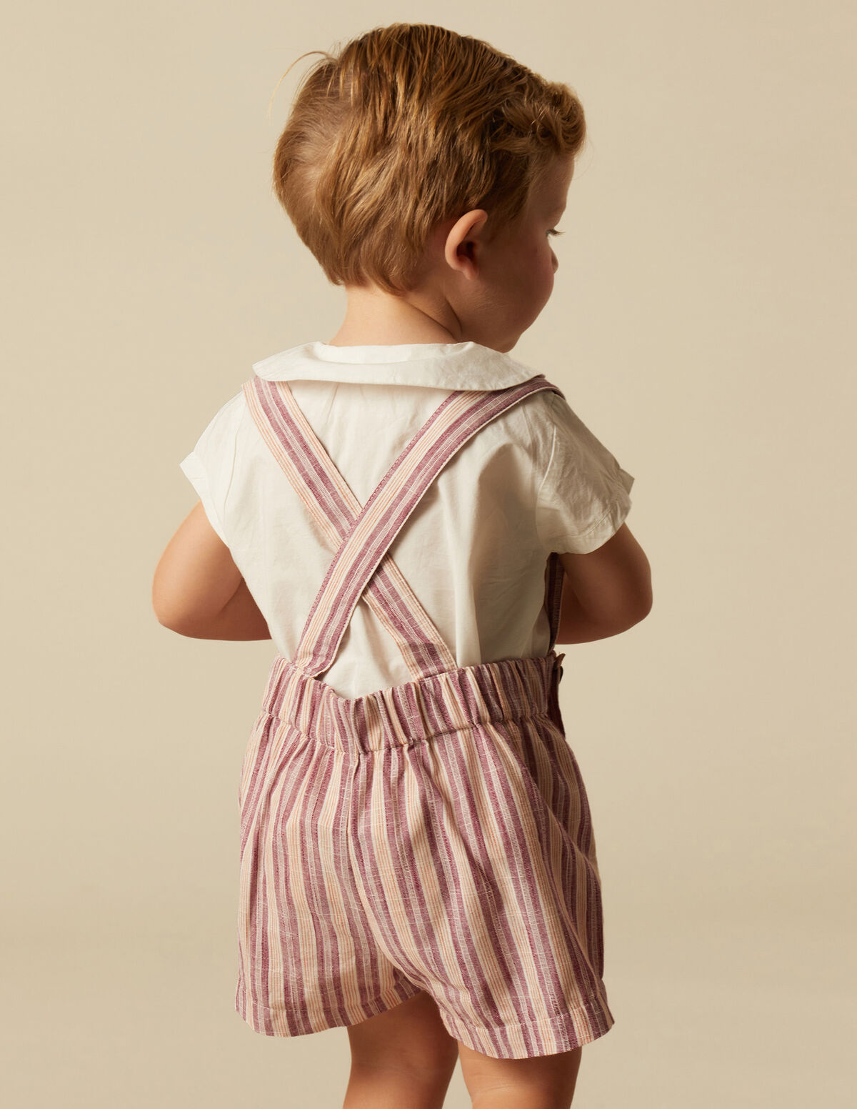 PANTALÓN FRANCES RAYA GRIS