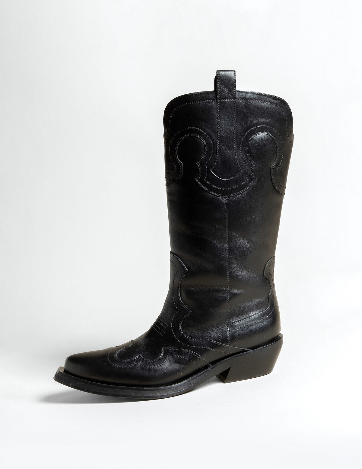 BOTA COWBOY NEGRA