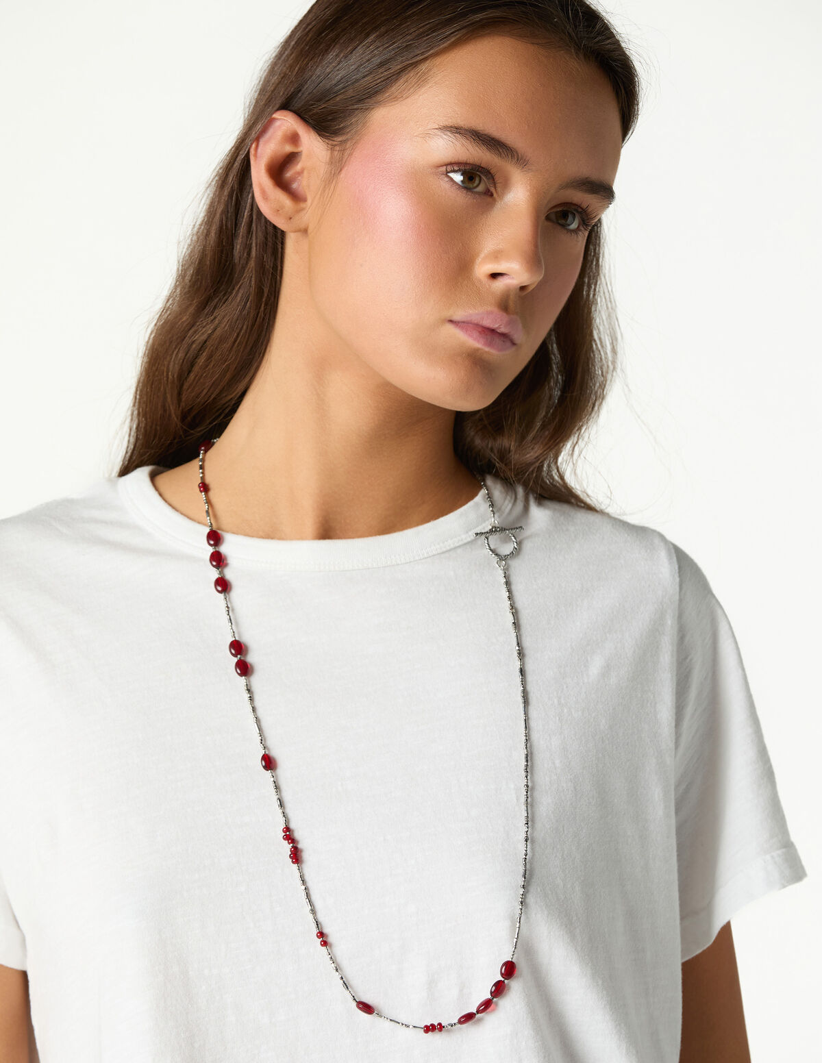 T-SHIRT CURTA ANTRACITE "nn"