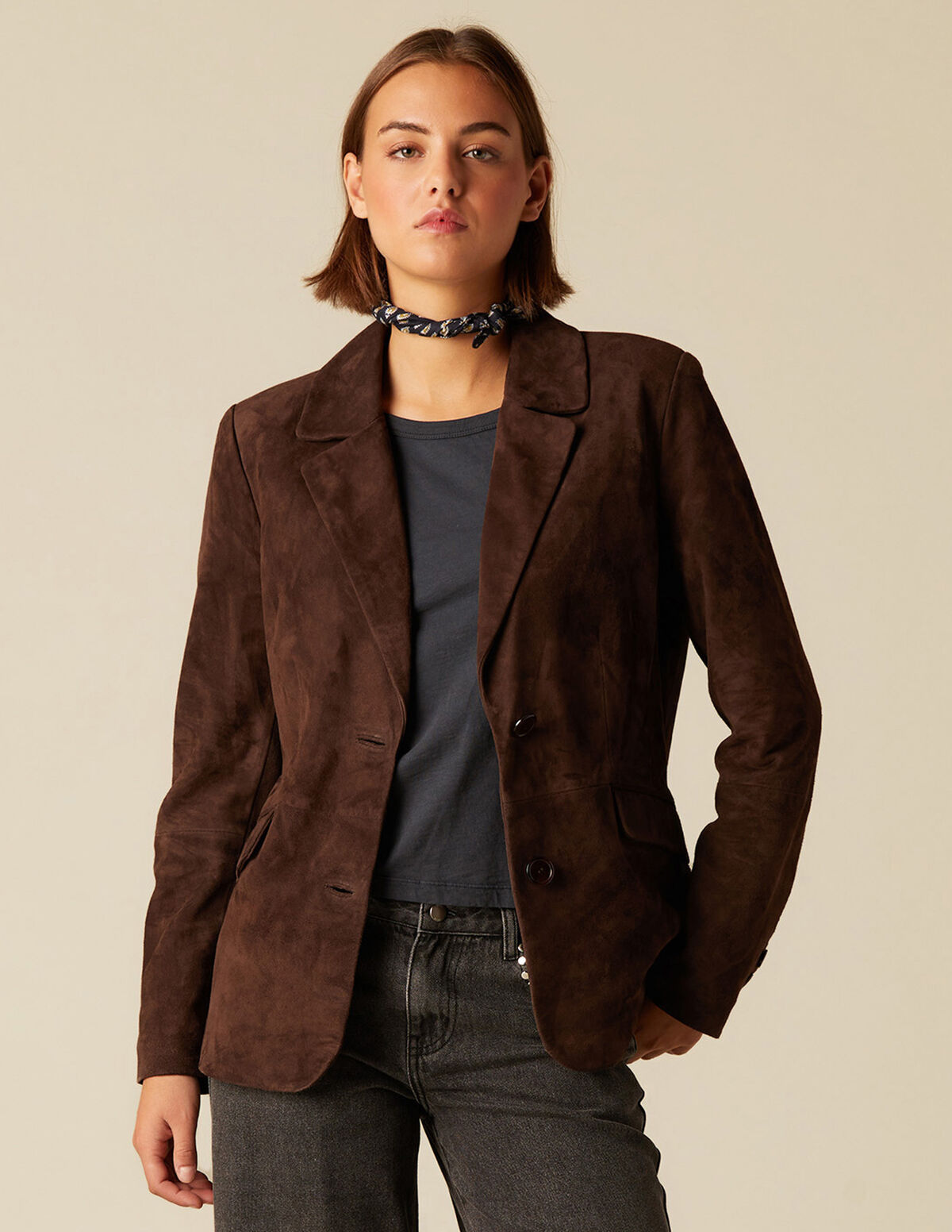 BLAZER CROUTE CASTANHO