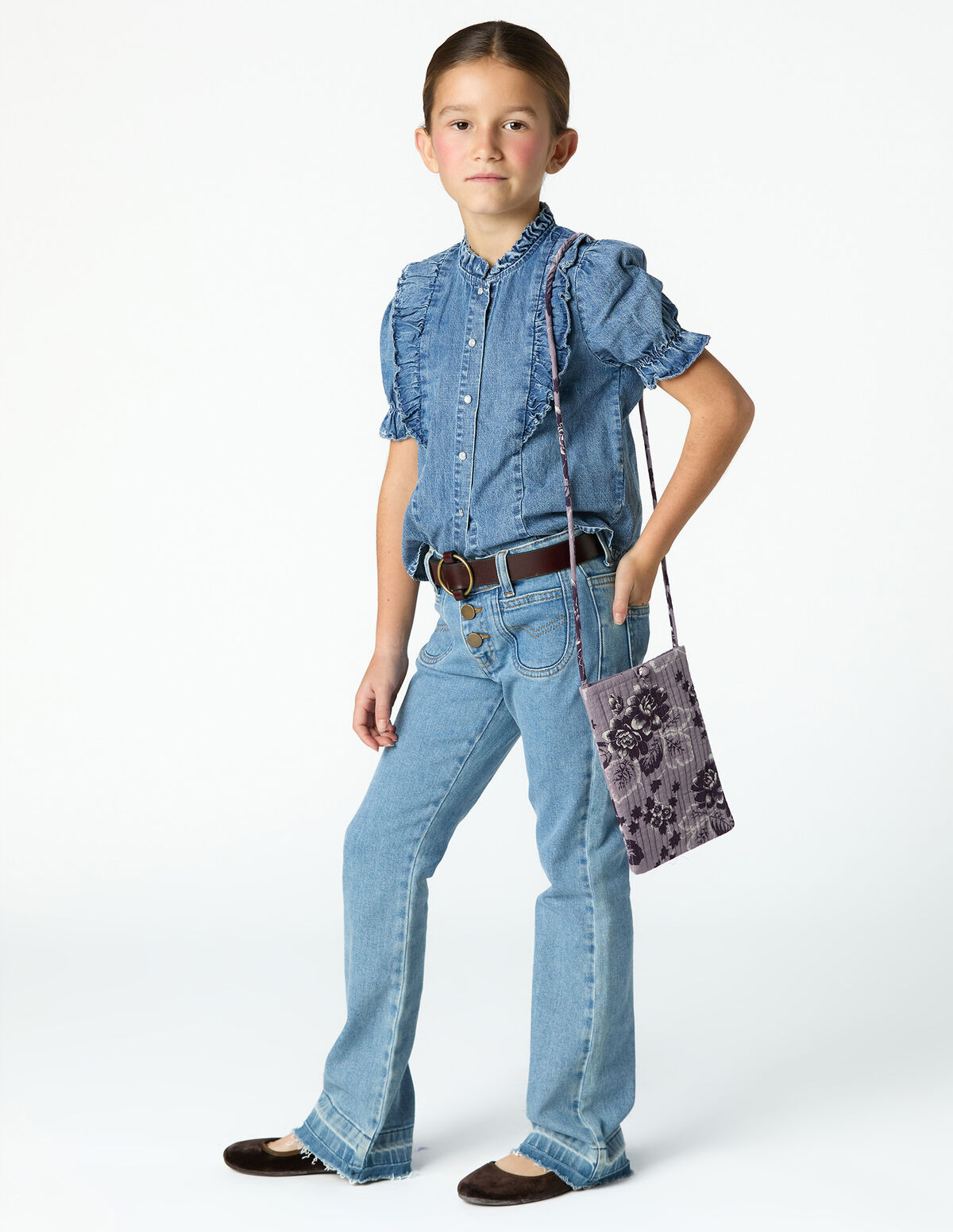 JEANS BOCA DE SINO AZUL