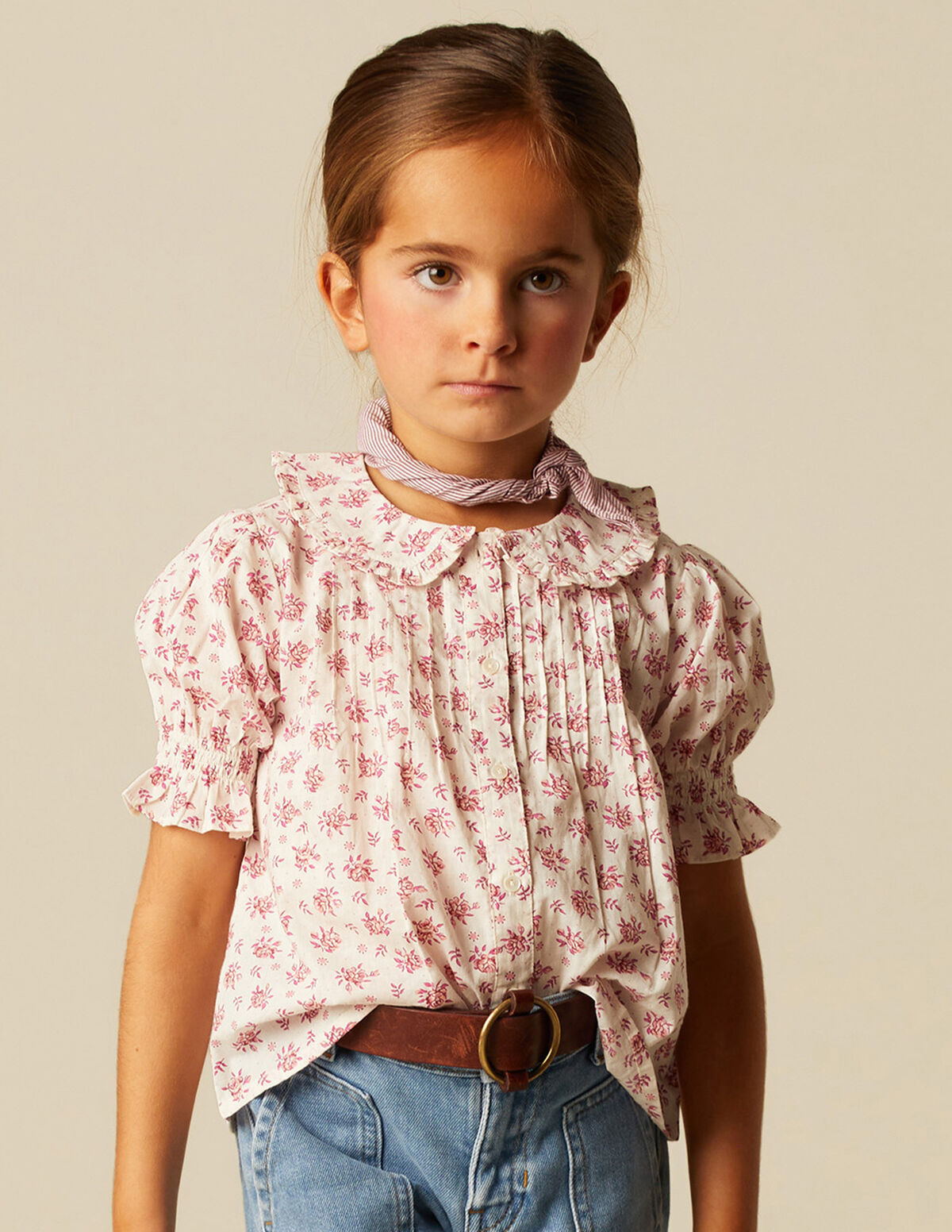 BLUE FLORAL SHIRT