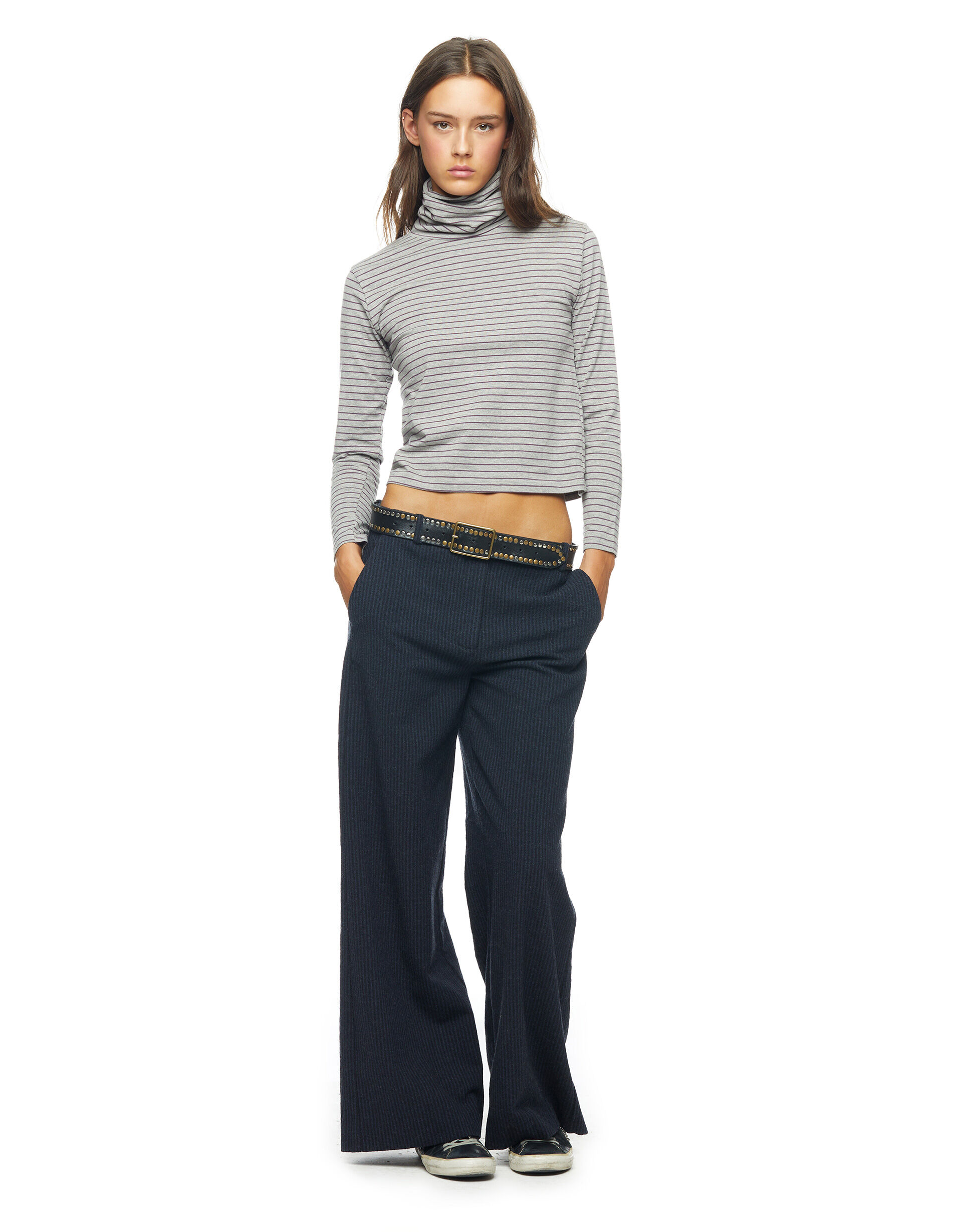 Pantalon de rayas deals