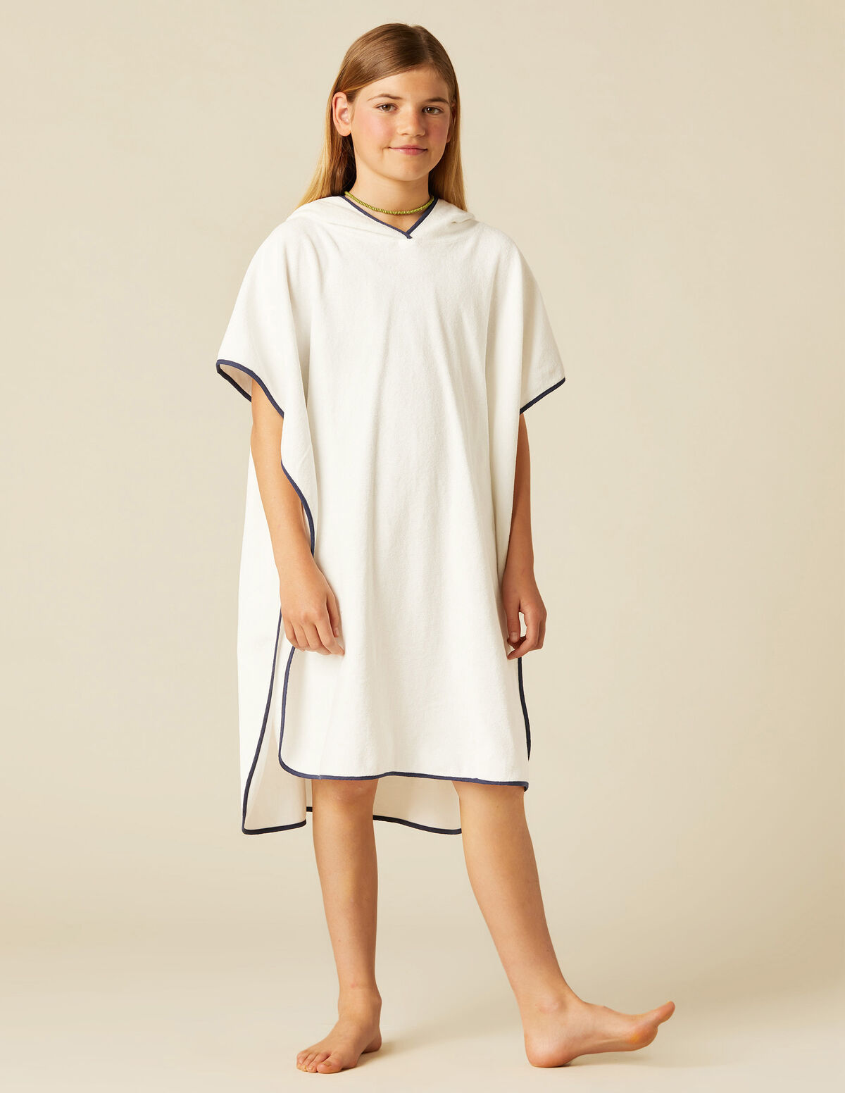 PONCHO SERVIETTE BLEU