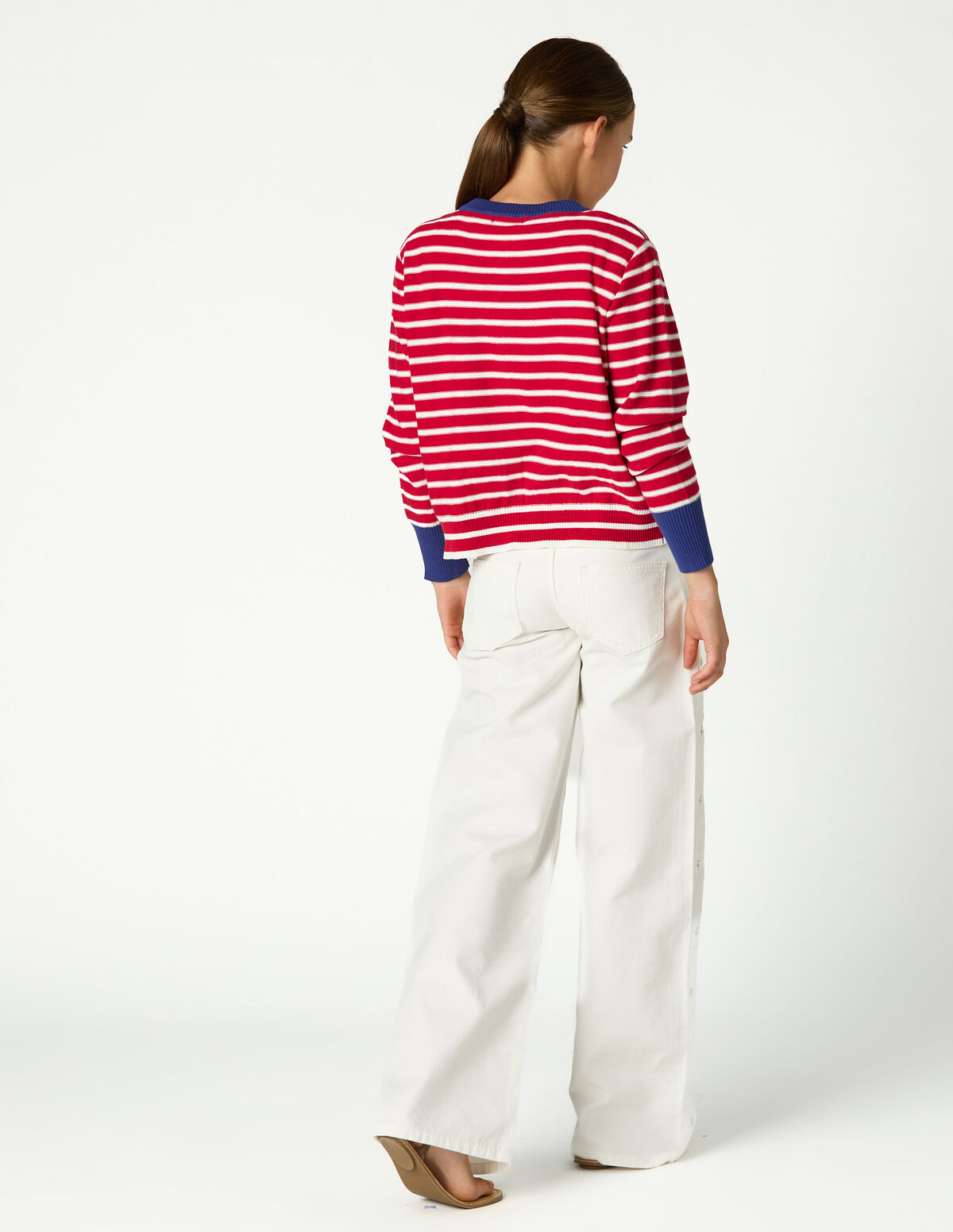 CONTRAST STRIPED JACKET