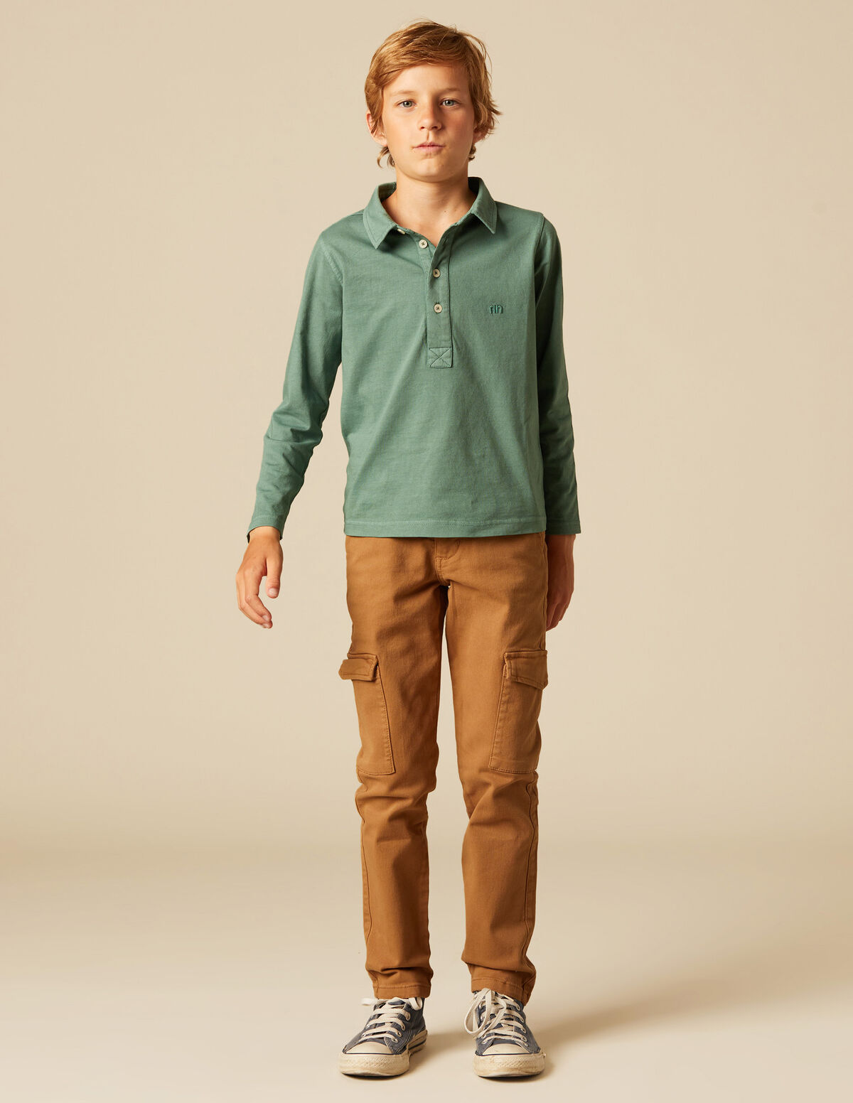 SAND LONG CARGO TROUSERS