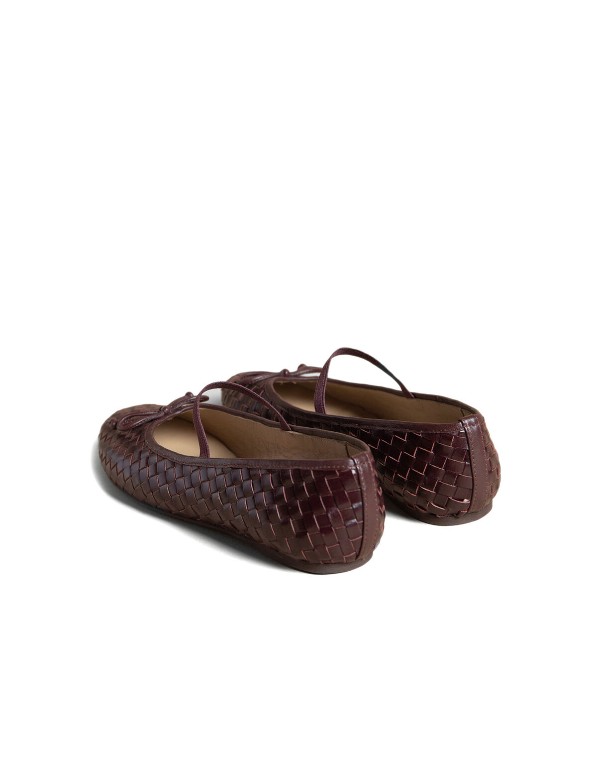 CHERRY BRAIDED BALLERINA