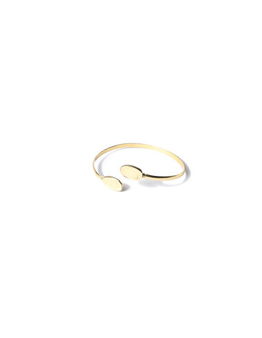 Gold oval bracelet - Bracelets - Nícoli