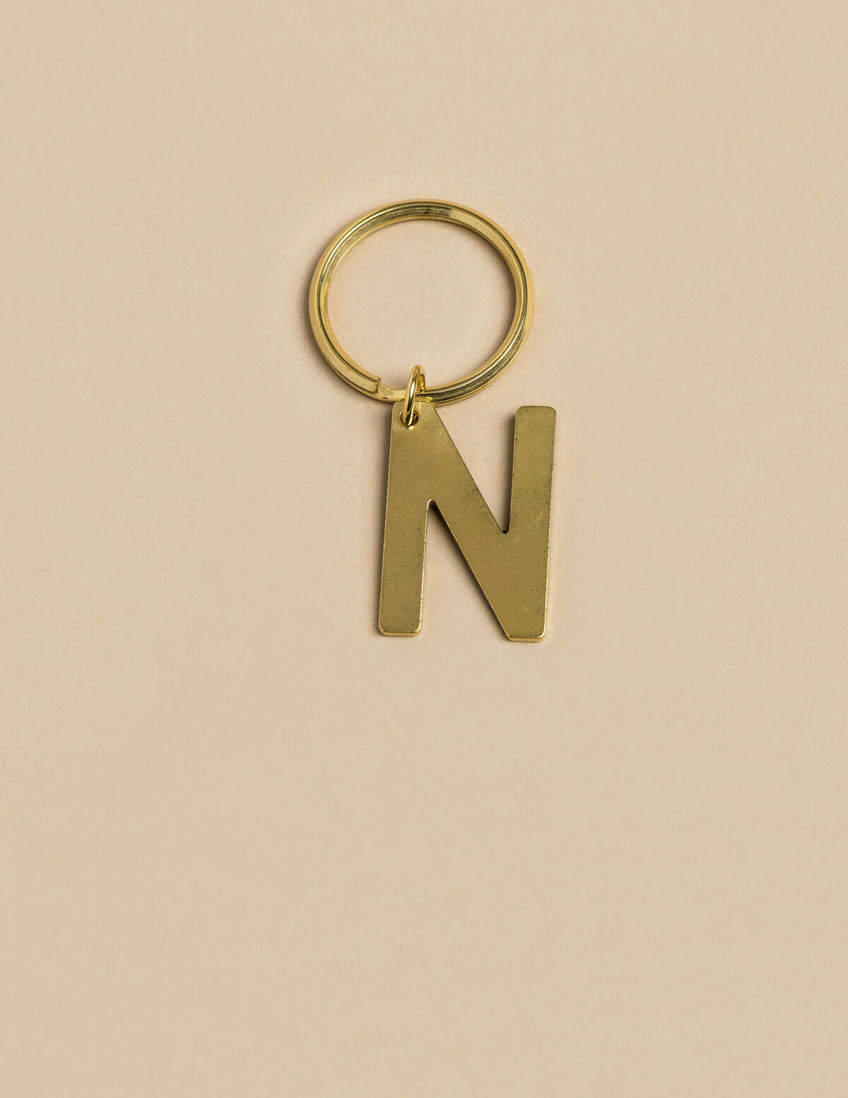 GOLD "N" KEYCHAIN