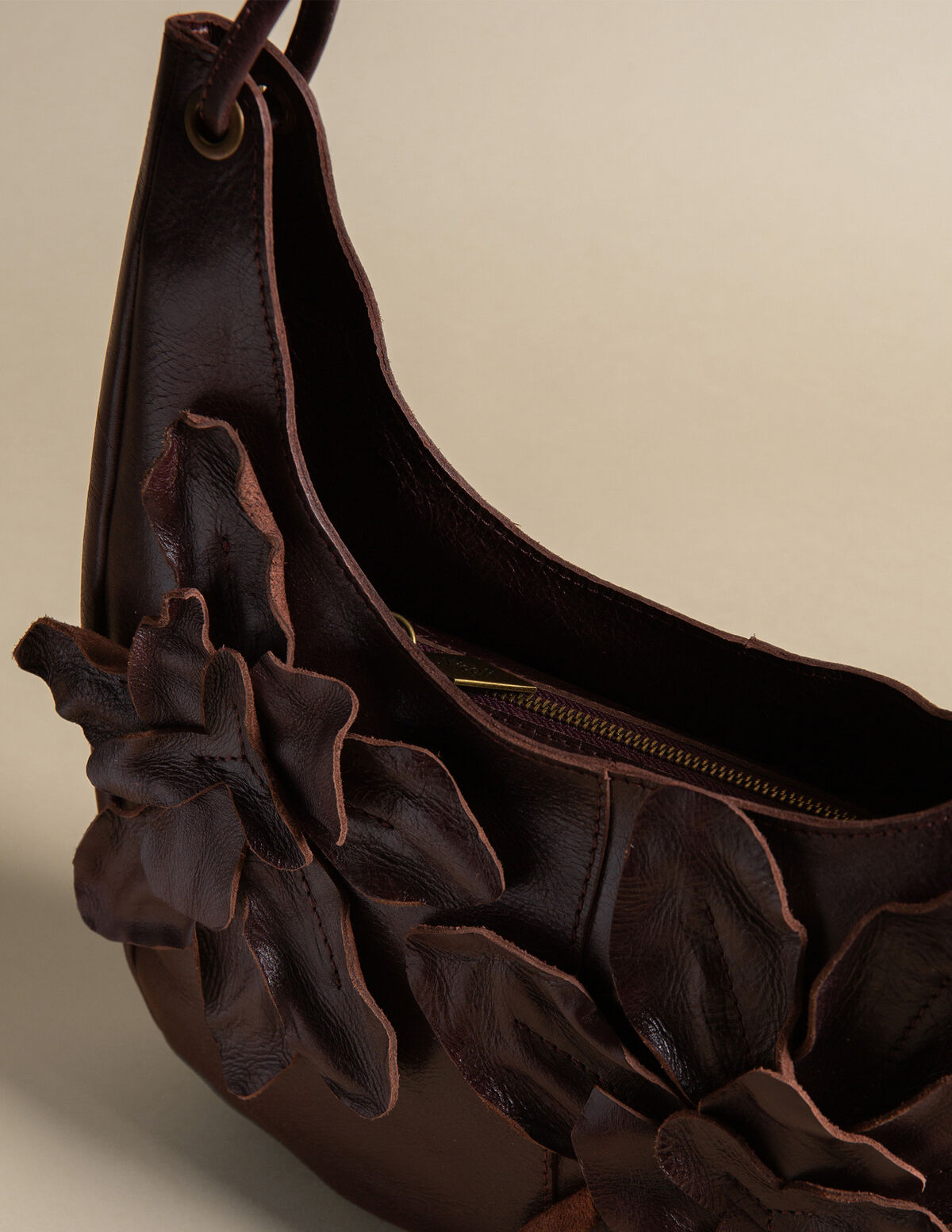 BOLSO FLOR GUINDA