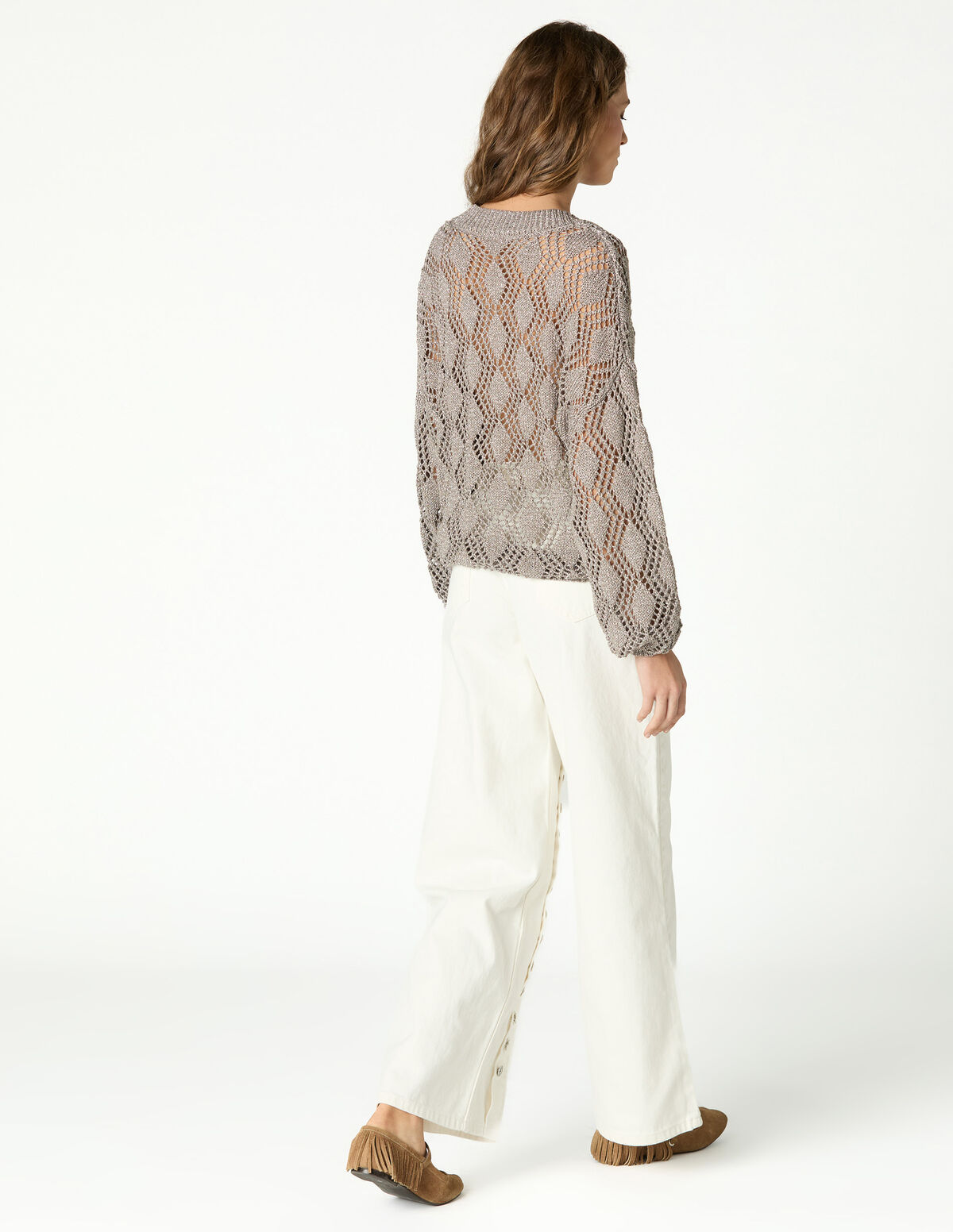 JERSEY PUNTO BRILLO PLATA