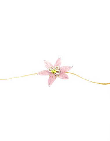 Gargantilla flor grande rosa - Bisutería - Nícoli
