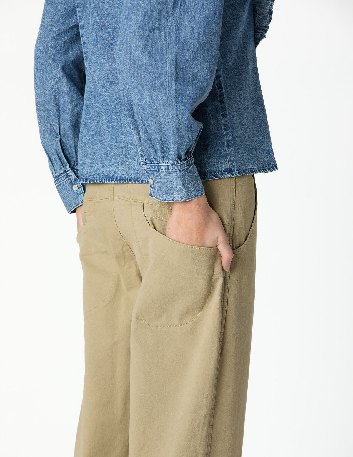 OLIVE TROUSERS