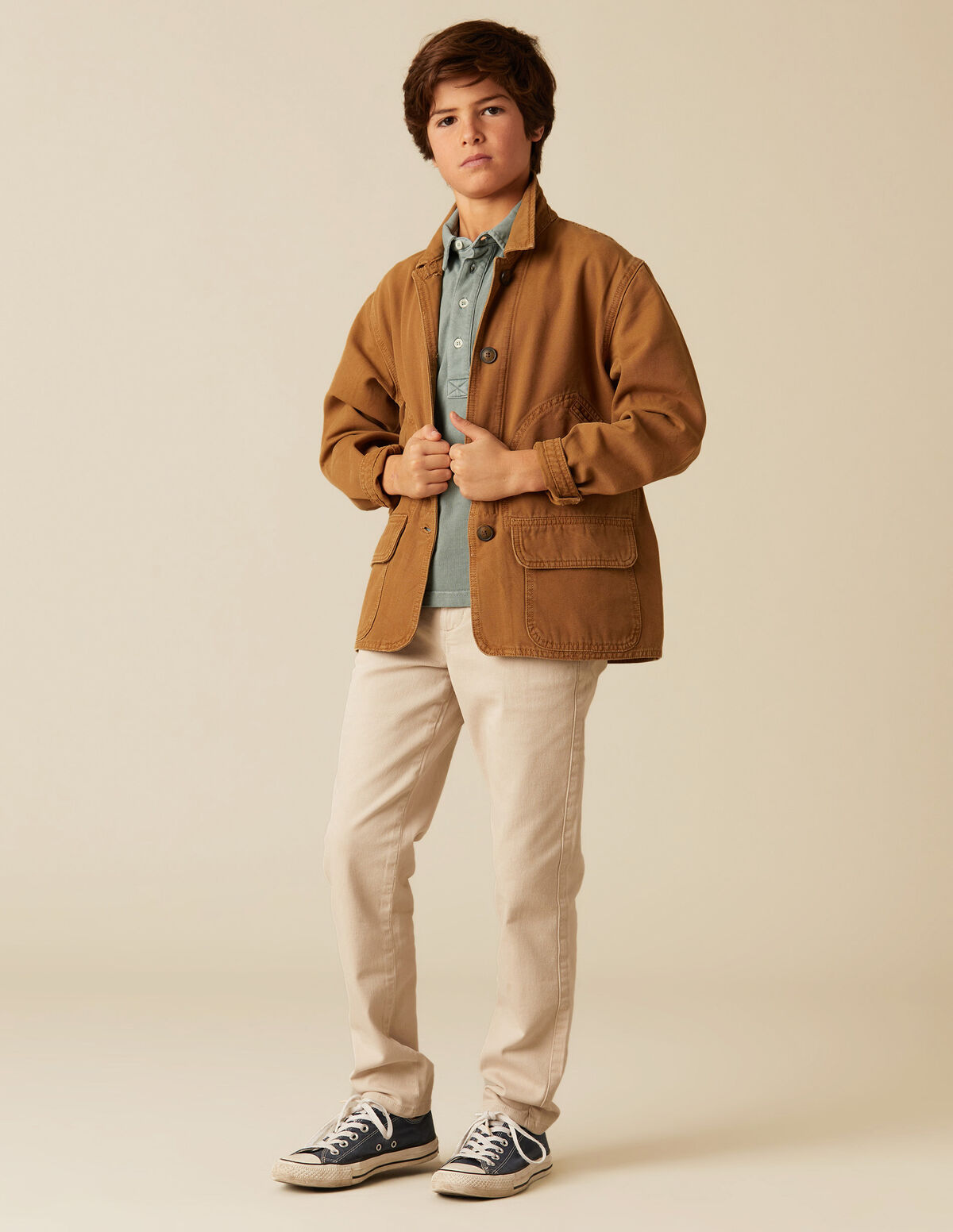 CHAQUETA KAKI