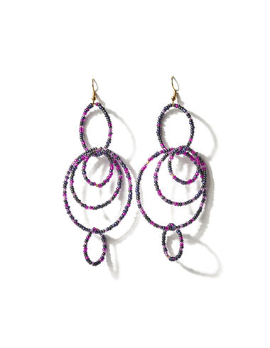 Beaded berry hoops - View all > - Nícoli