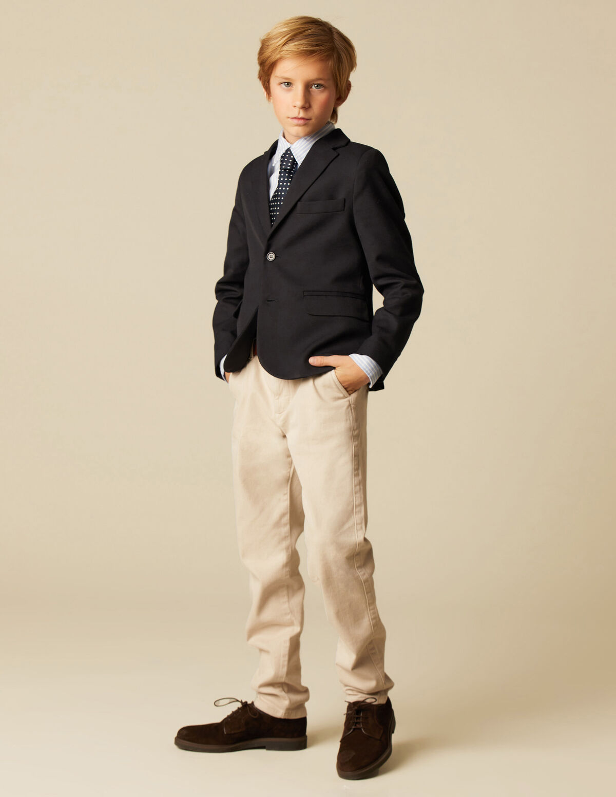 Blazer azul marino