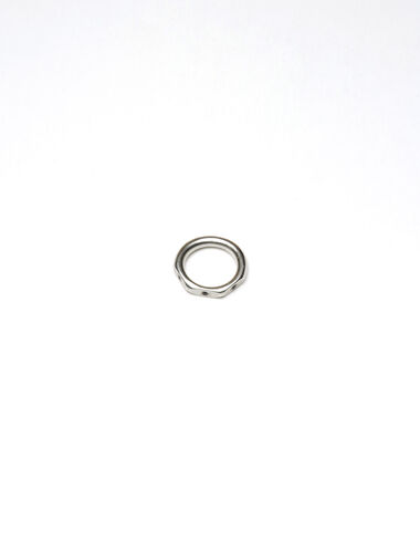 “Black Stones” silver ring - Long Velvet Skirt - Nícoli