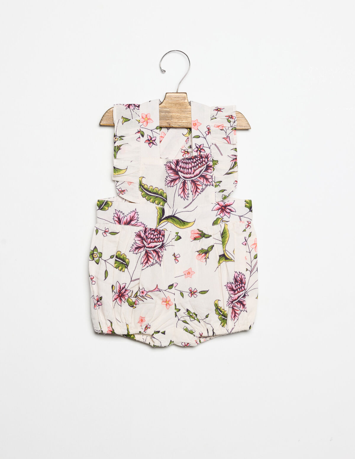 CAPPUCCINO INDIAN PRINT PLAYSUIT