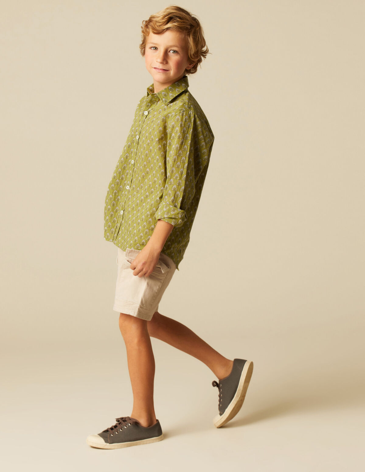 CAMISA BUTI HOJA MORA
