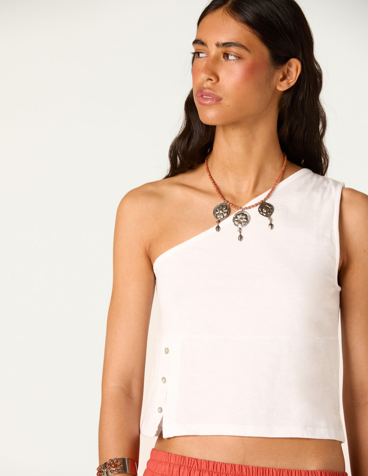 OVERCAST ASYMMETRIC T-SHIRT