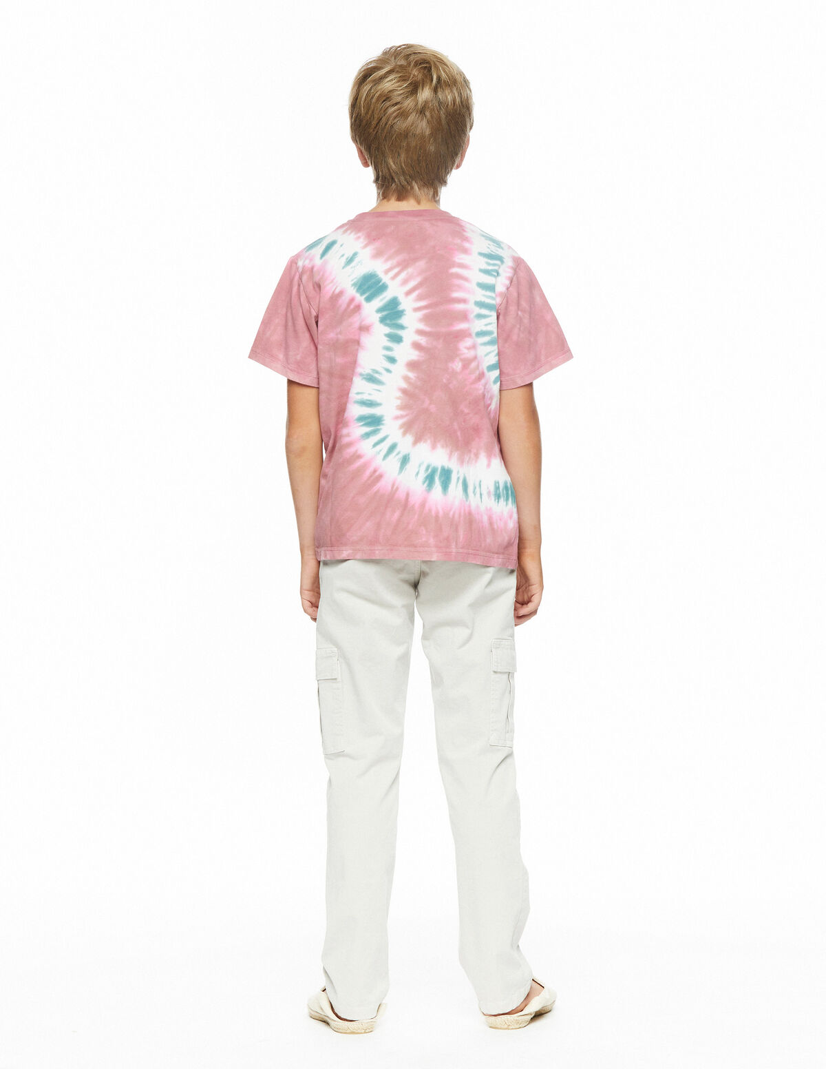 Camiseta tie dye azul