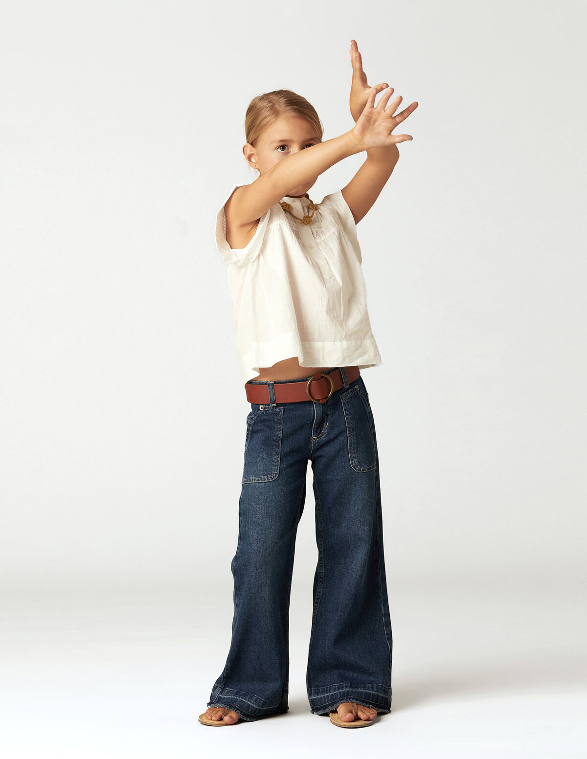 CAL&Ccedil;AS WIDE LEG DENIM
