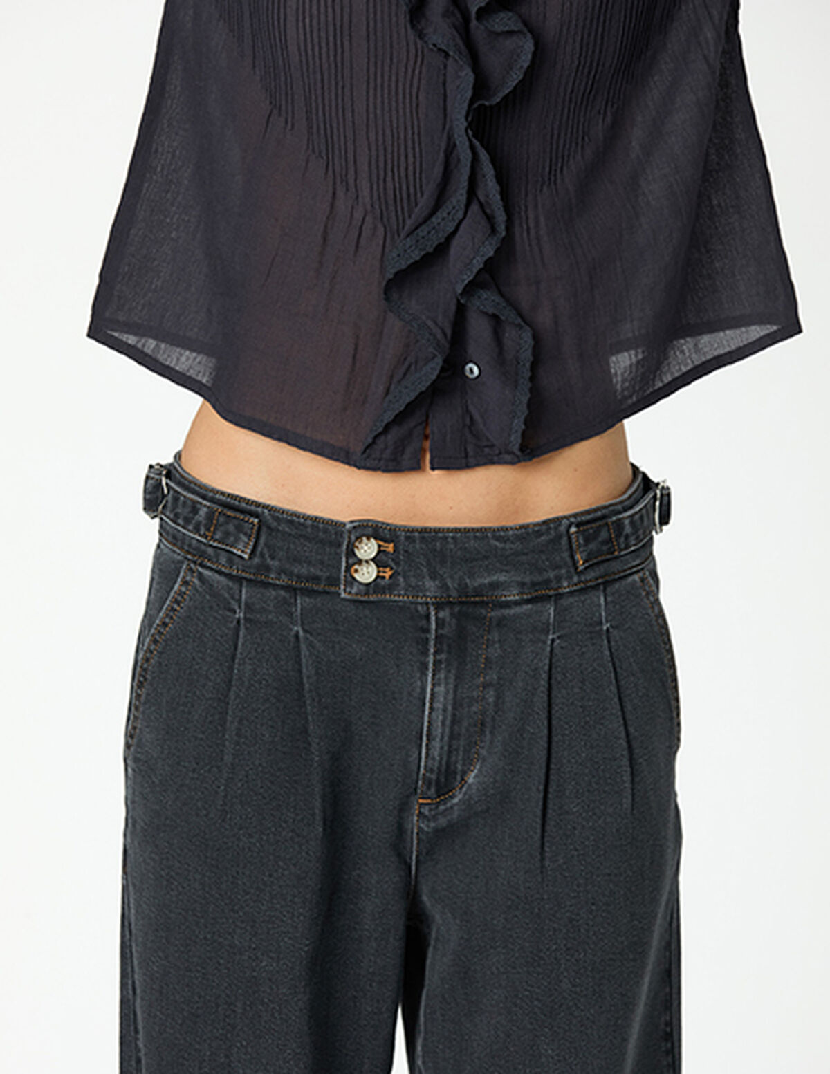 JEANS FIVELAS ANTRACITE