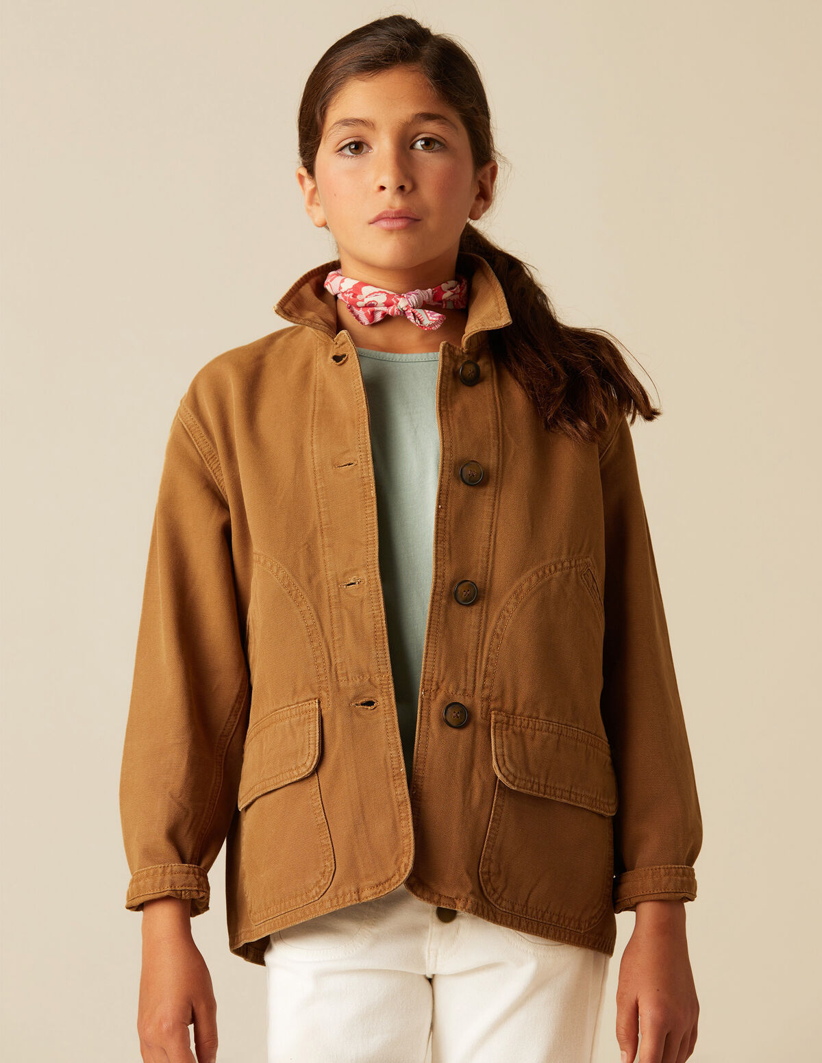 CHAQUETA KAKI