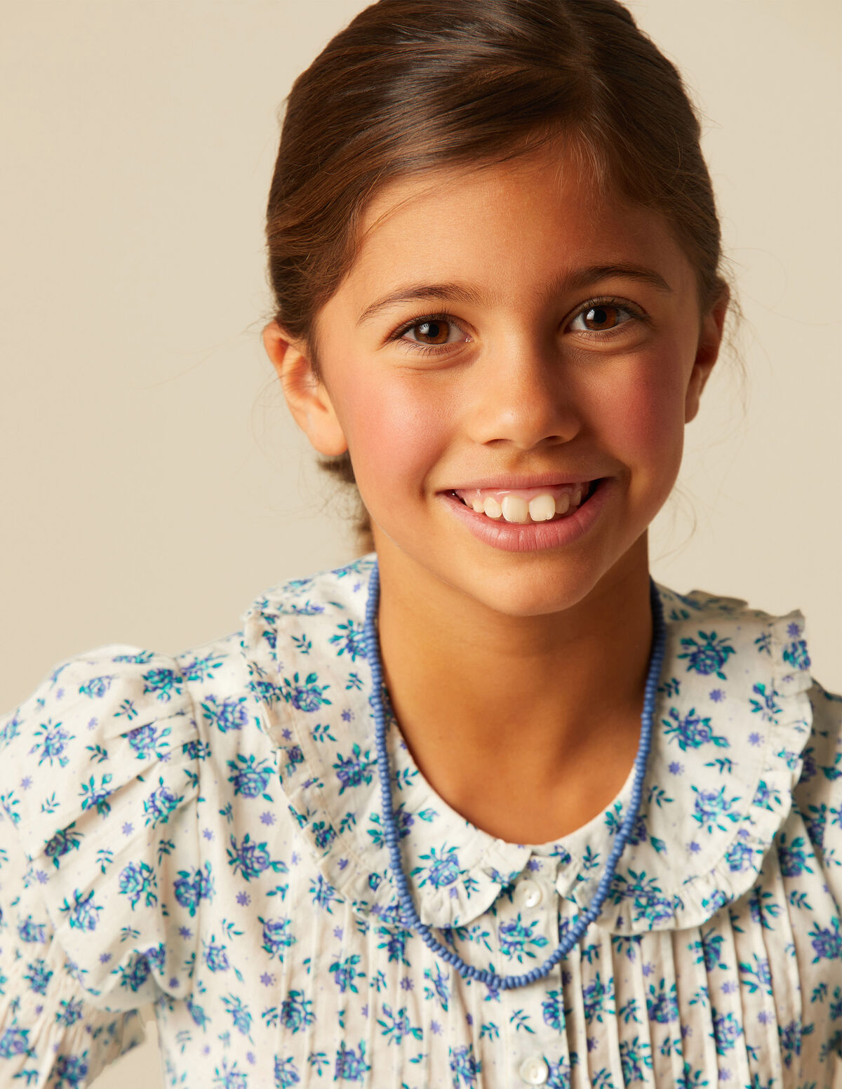 CAMISA FLORES AZUL