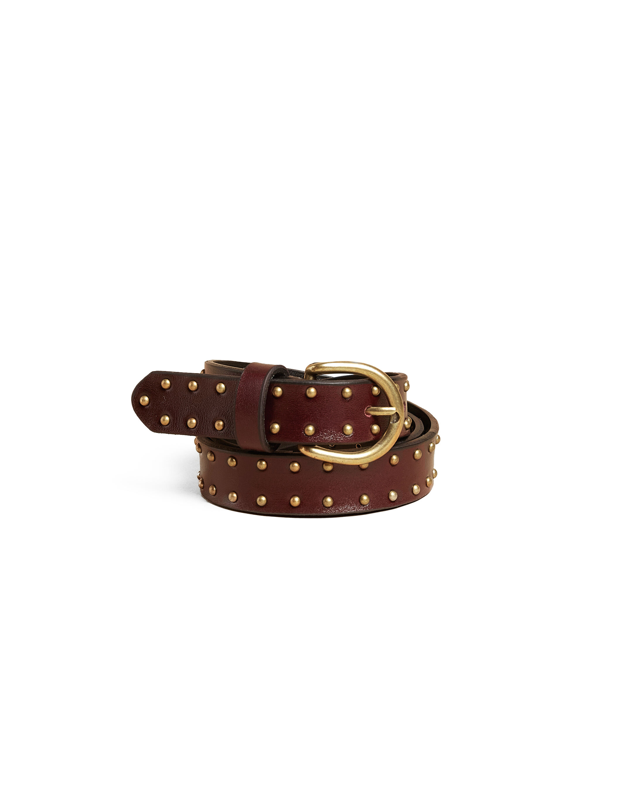 Grain studded belt | NICOLI