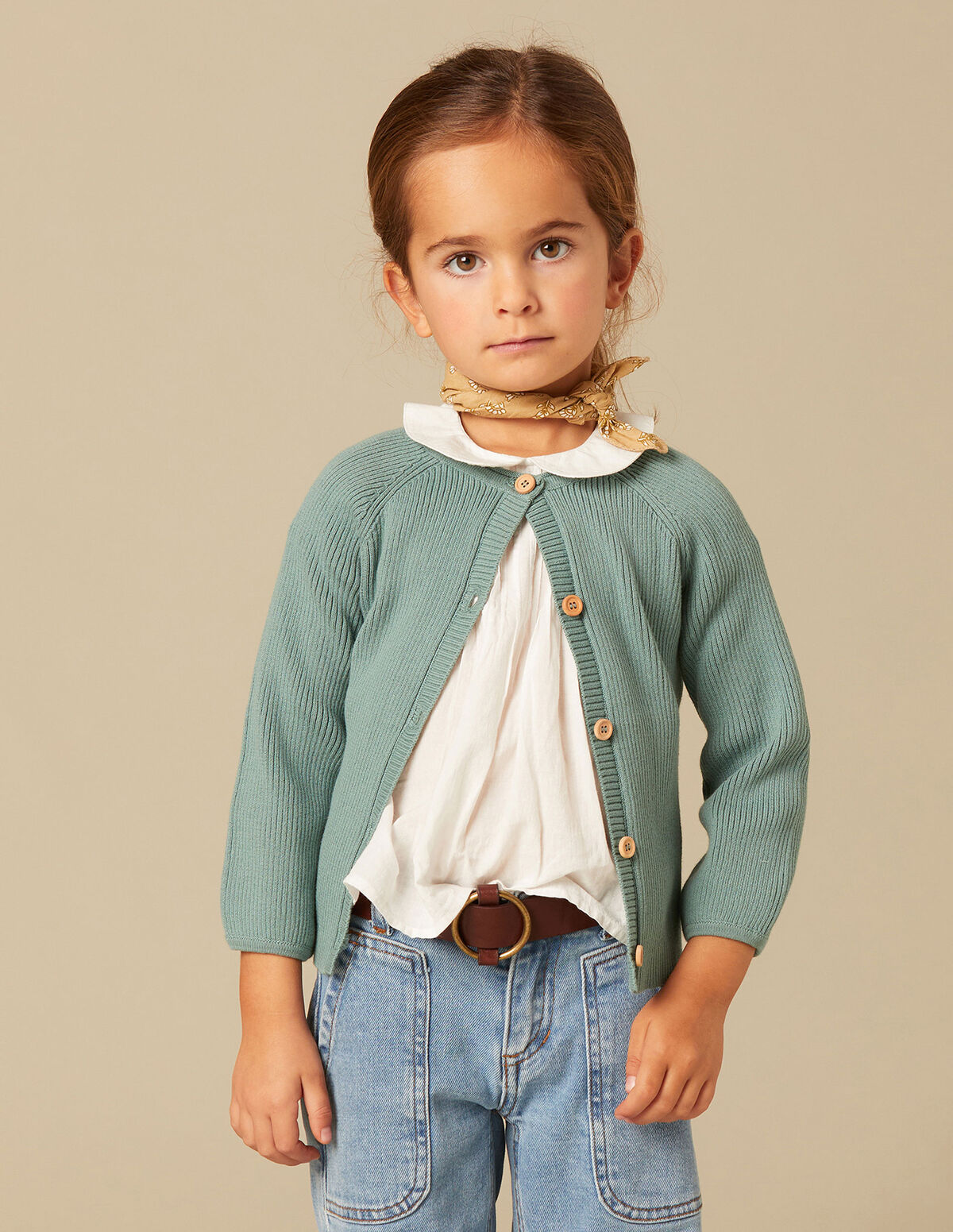 VESTE CÔTELÉE BLEUE