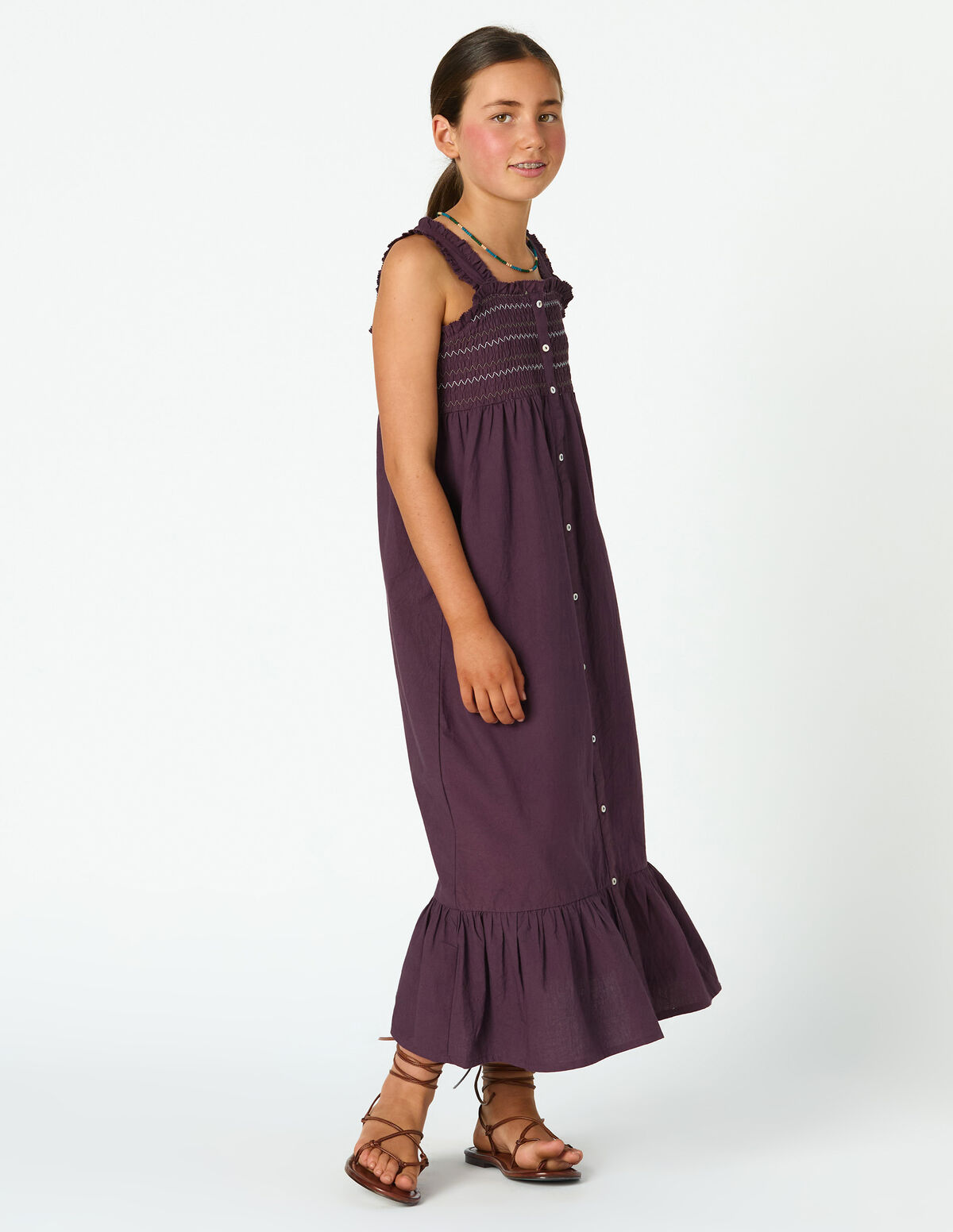 BITTERSWEET SMOCKED DRESS