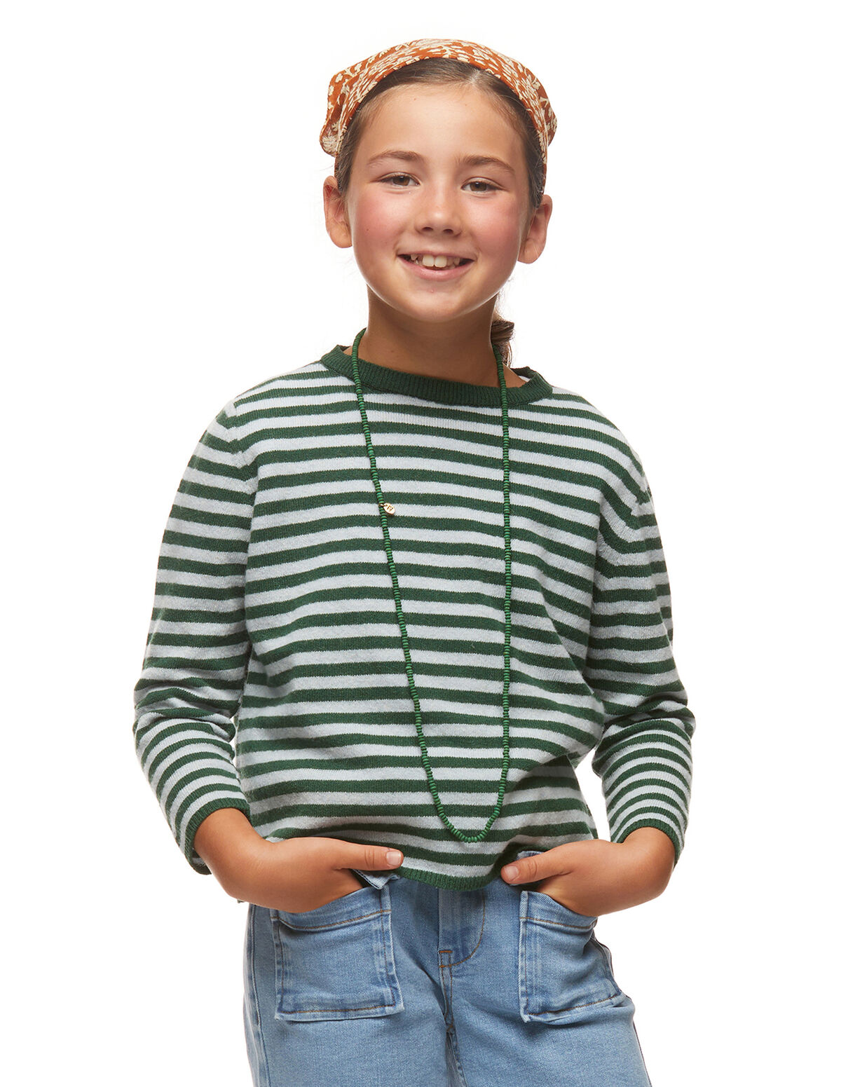 JERSEY RAYAS VERDE / AZUL CLARO